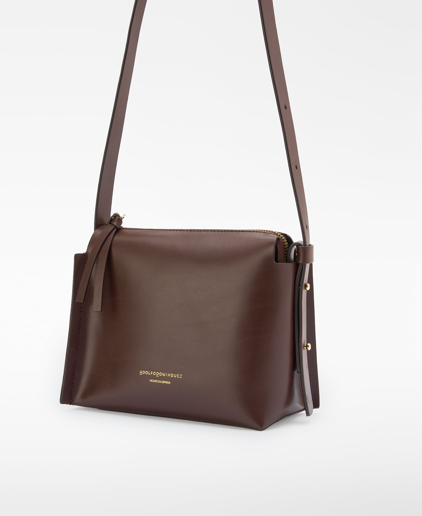 Leather mini shoulder bag image number 2