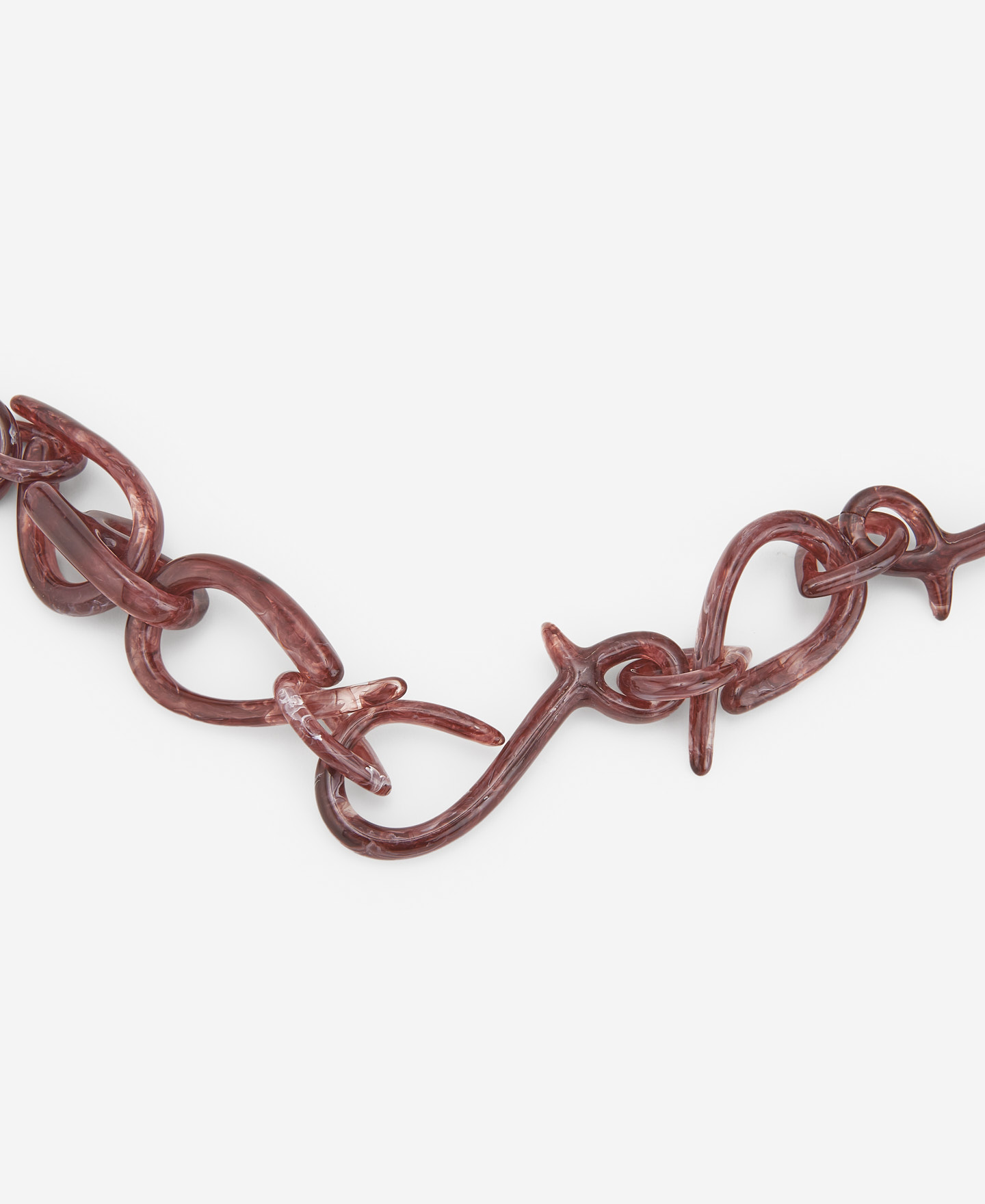 Soltar motif resin necklace image number 1