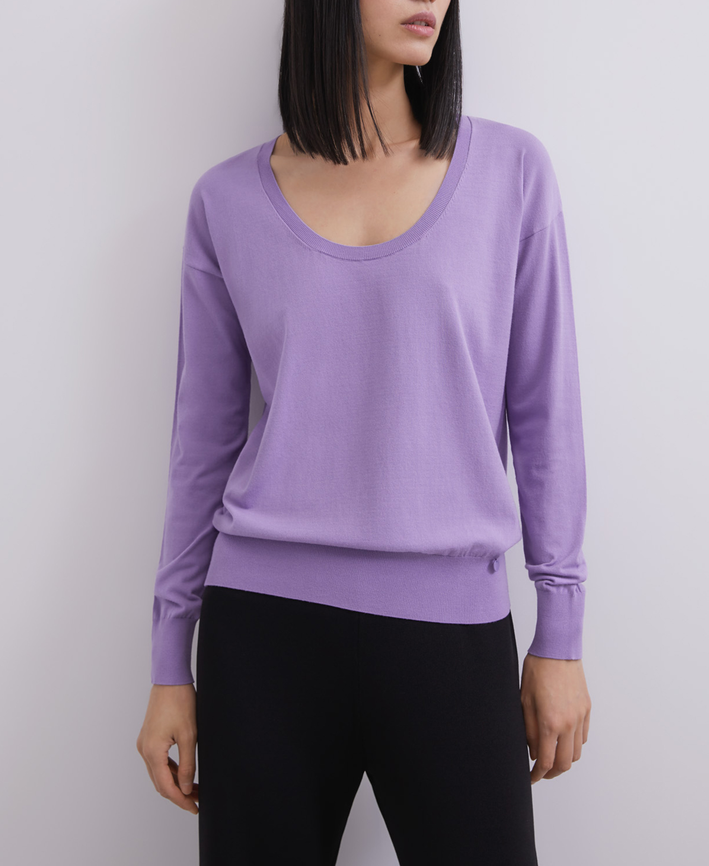 Jersey escote ovalado image number 0