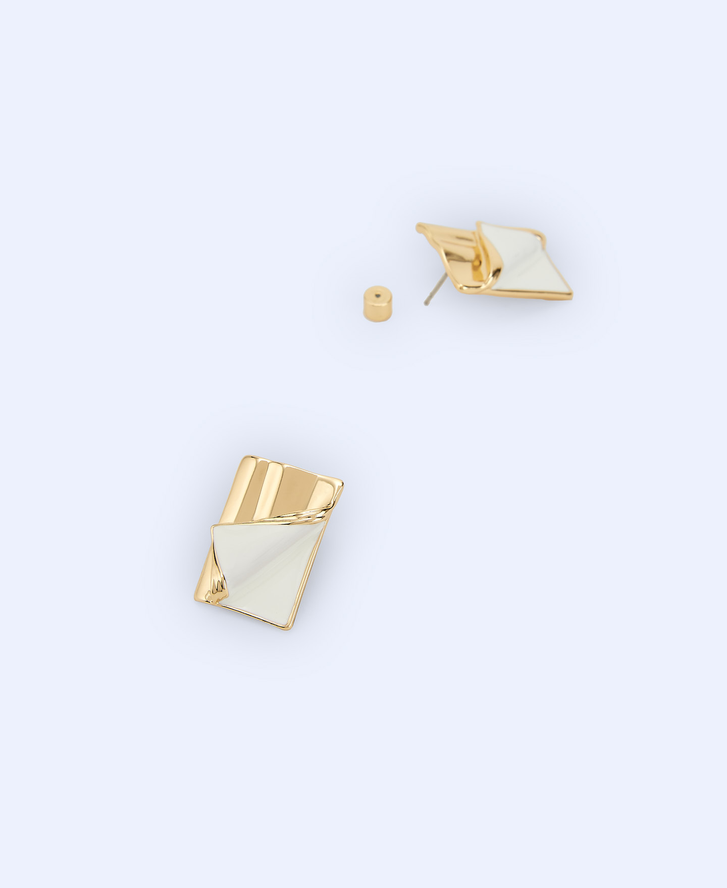 Infraleves zinc and resine earring image number 2