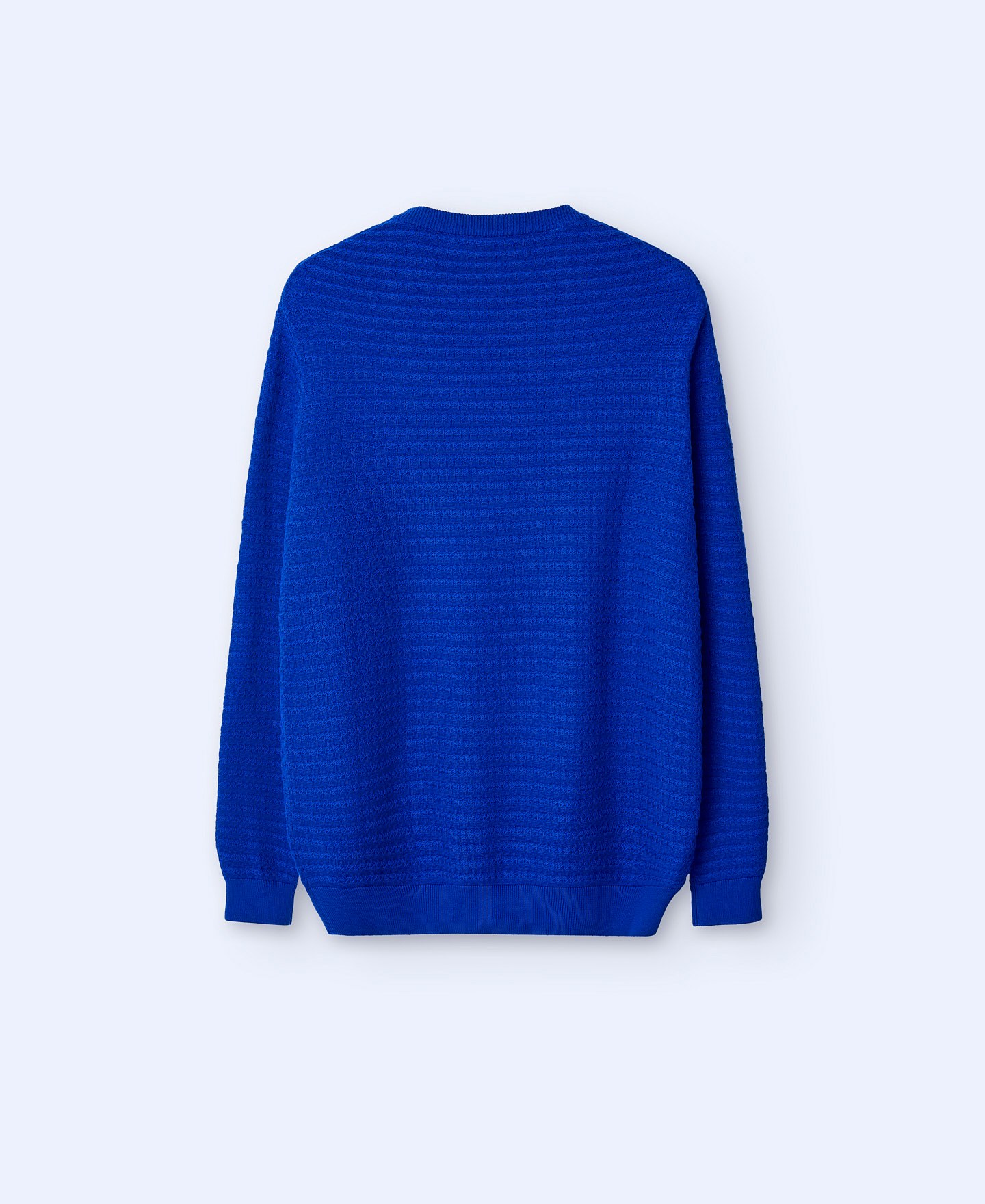 Cotton round neck sweater. image number 5