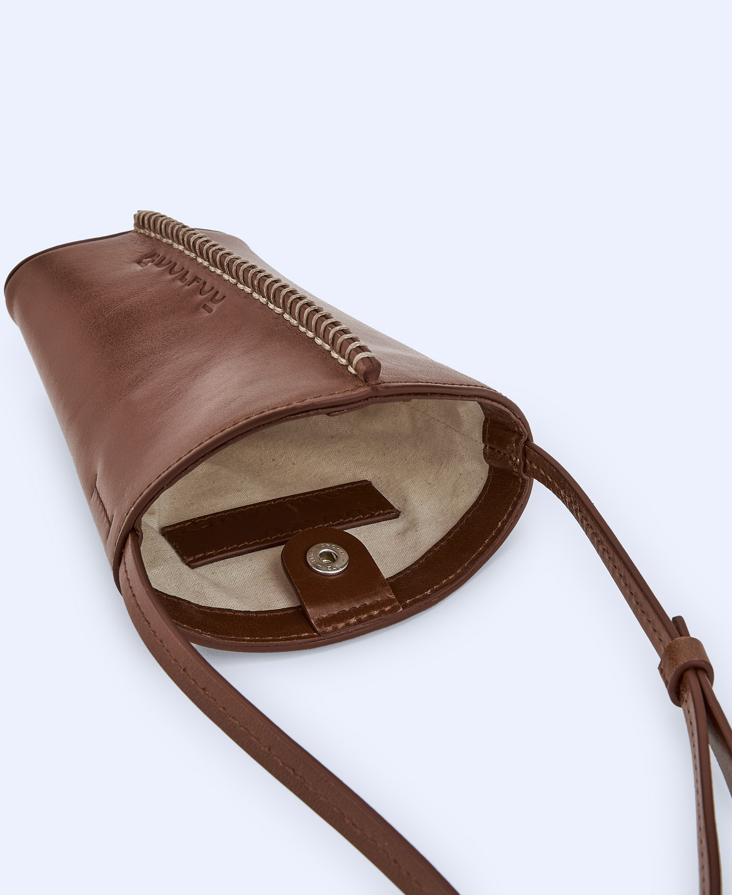 Leather phone and card holder image number 2