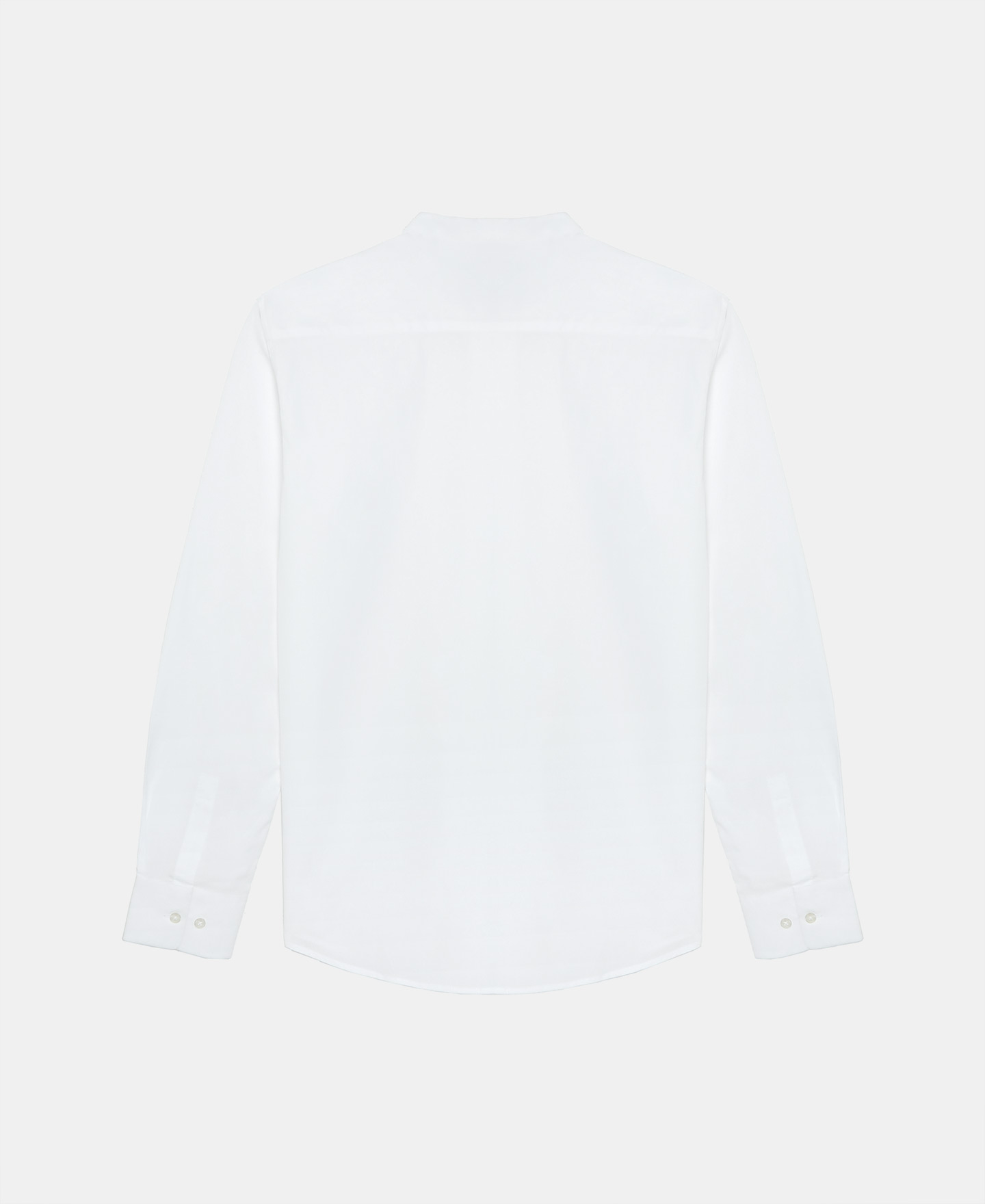Mao collar shirt in cotton image number 5