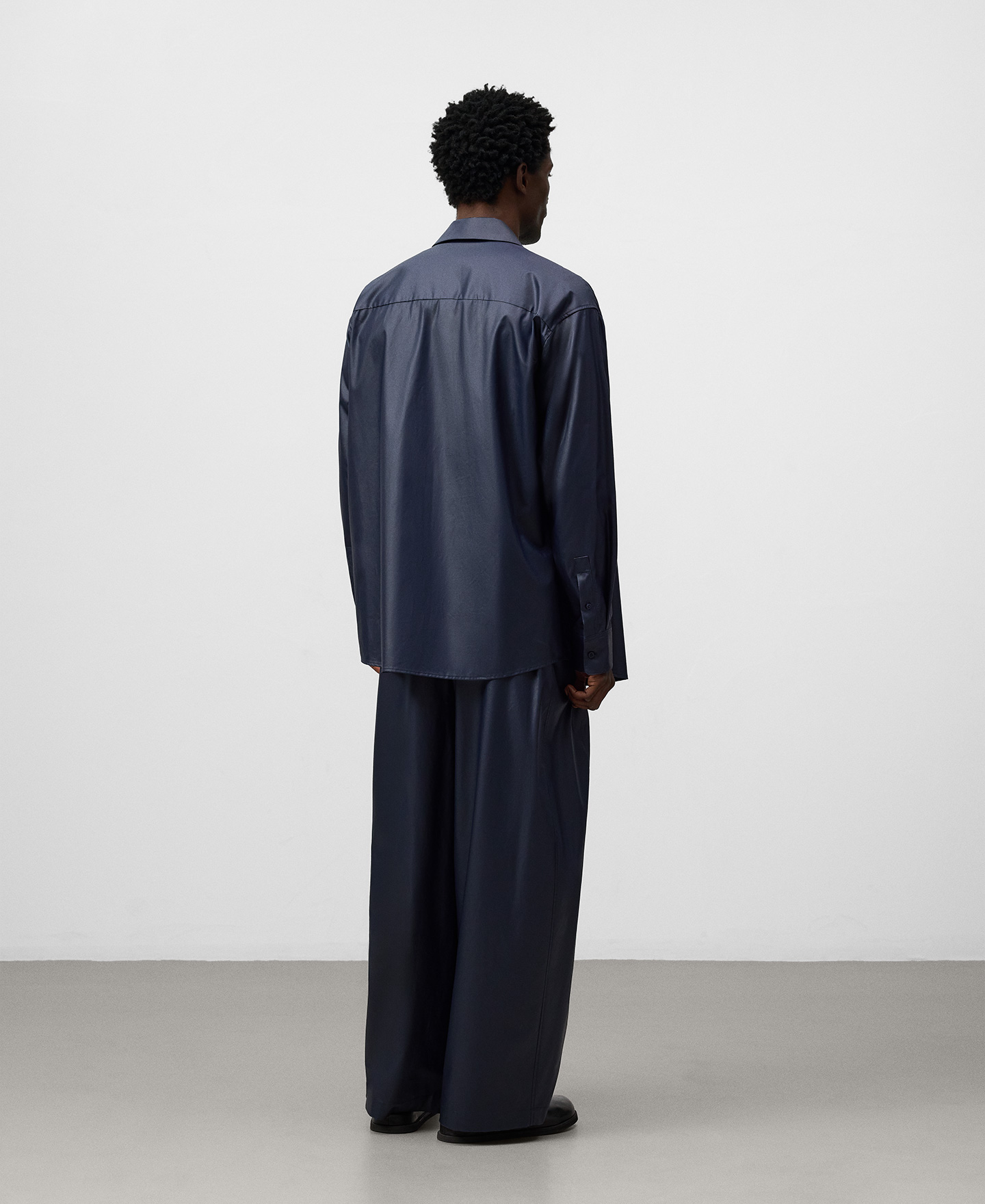 Pantalon barrel fit noir homme image number 2