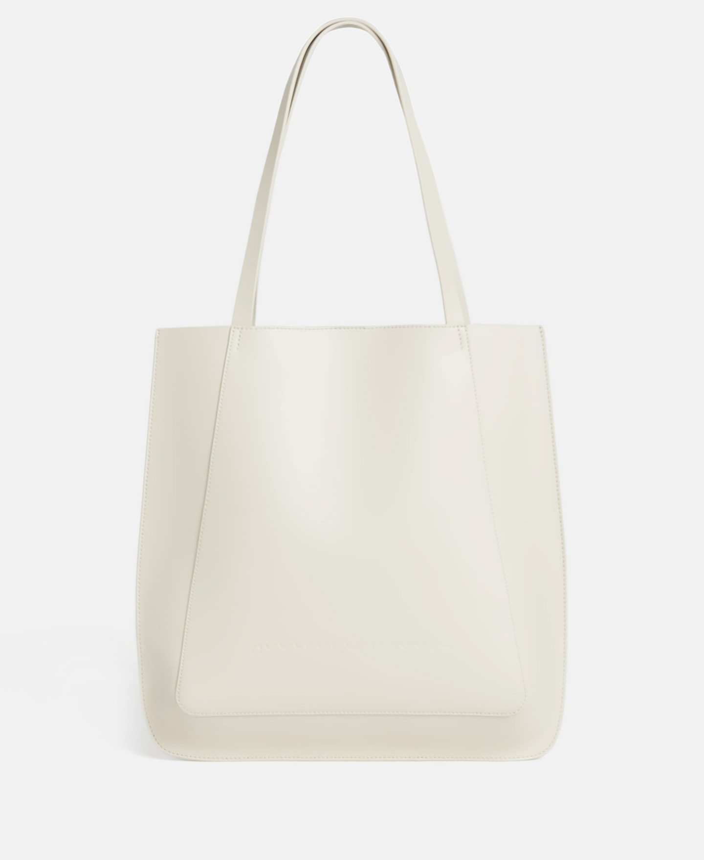 Shopper en piel vaqueta image number 0