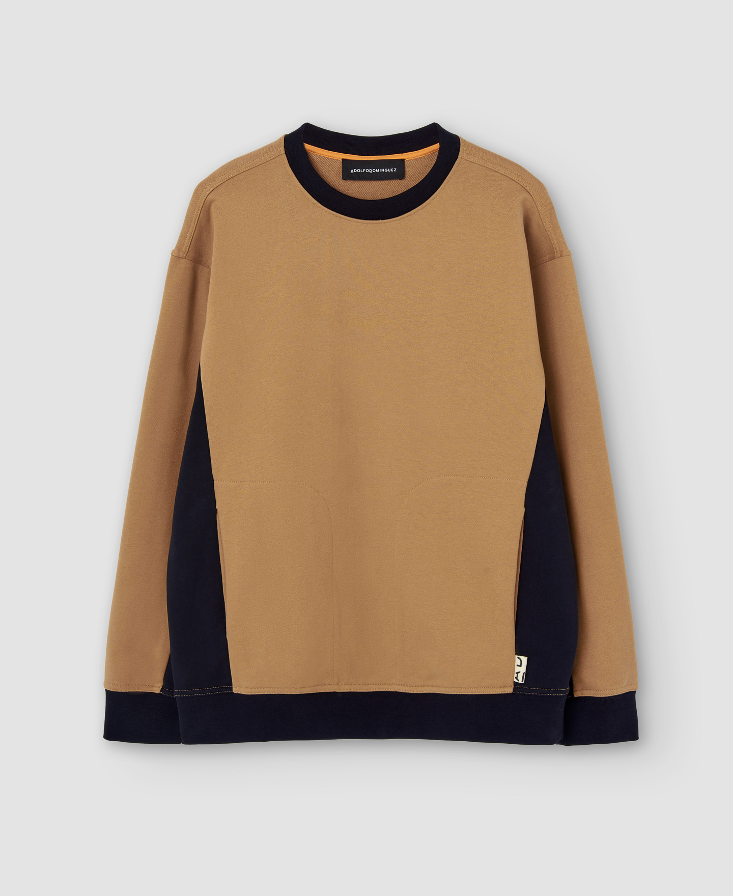 Crew neck cotton sweatshirt image number 4