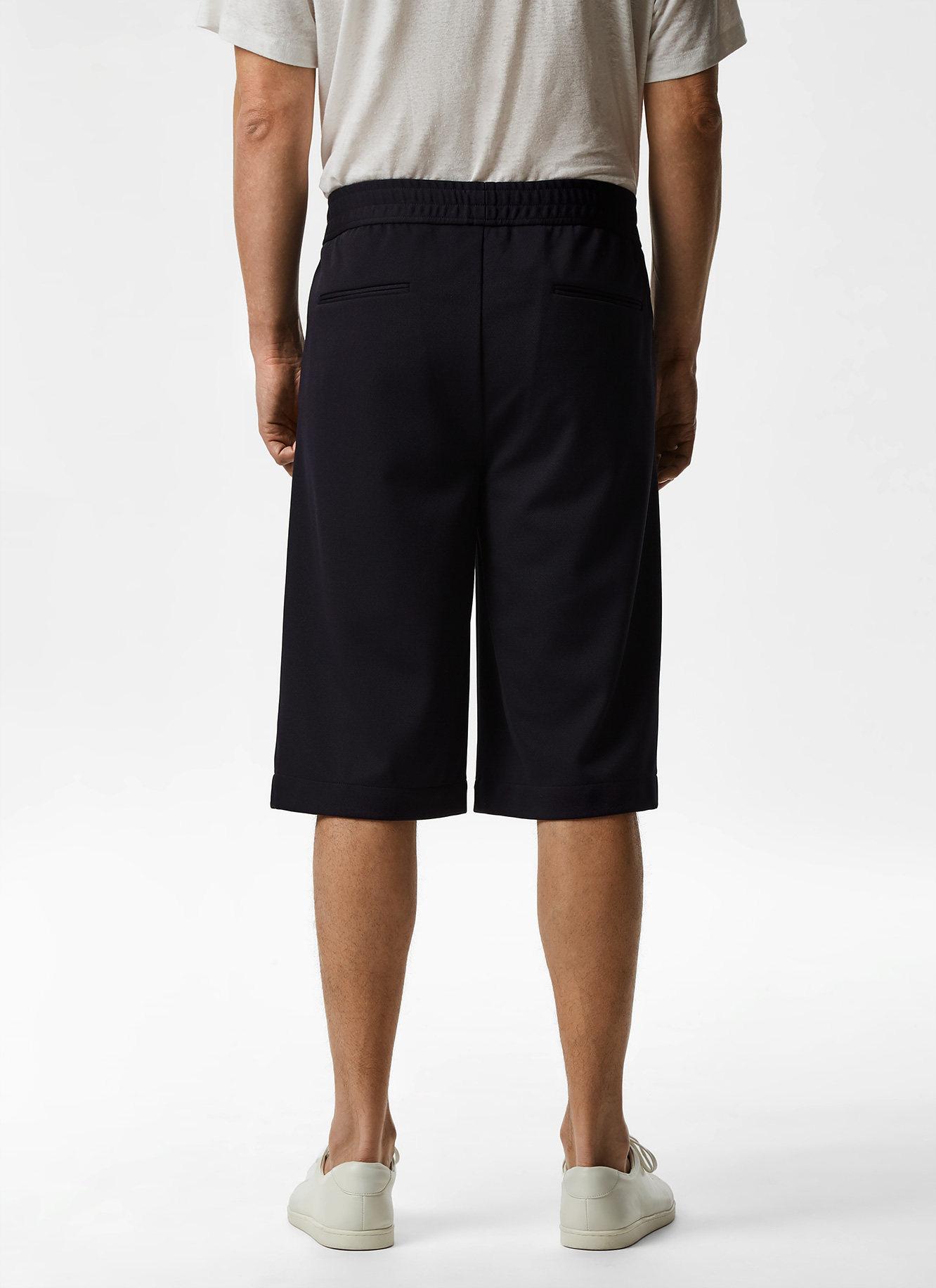 Bermuda tipo pijama con cintura elástica image number 2