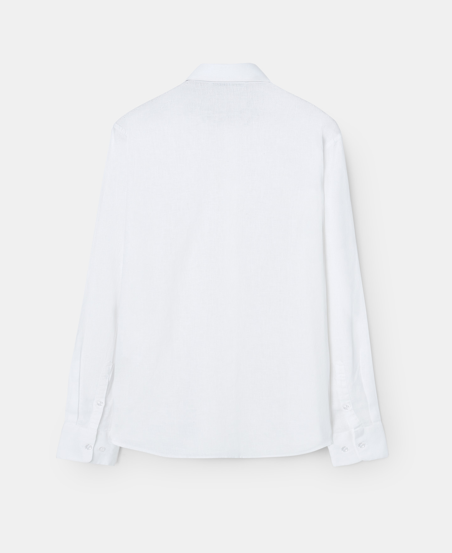 White shirt in cotton and linen image number 5