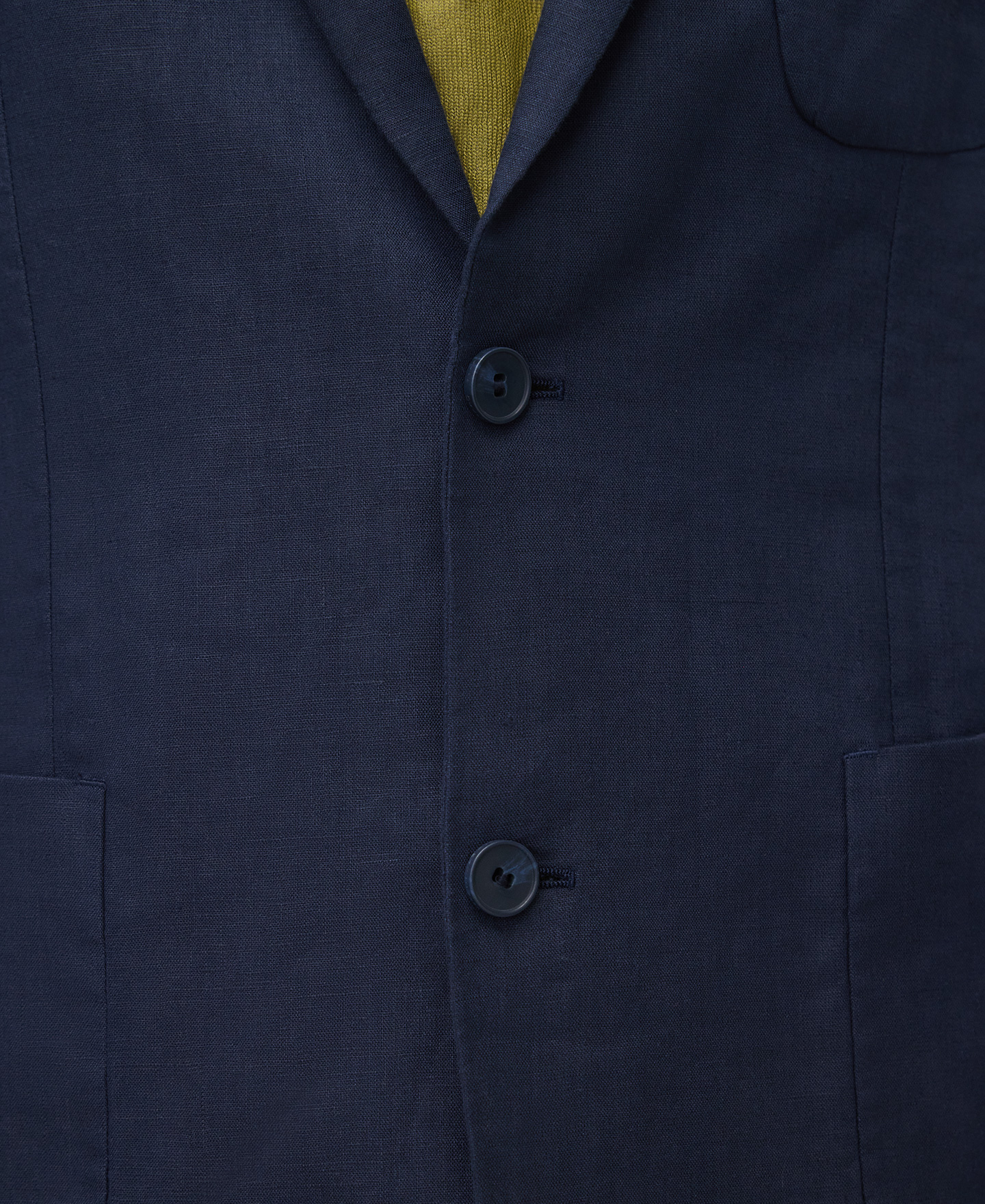 Linen tailored blazer image number 3