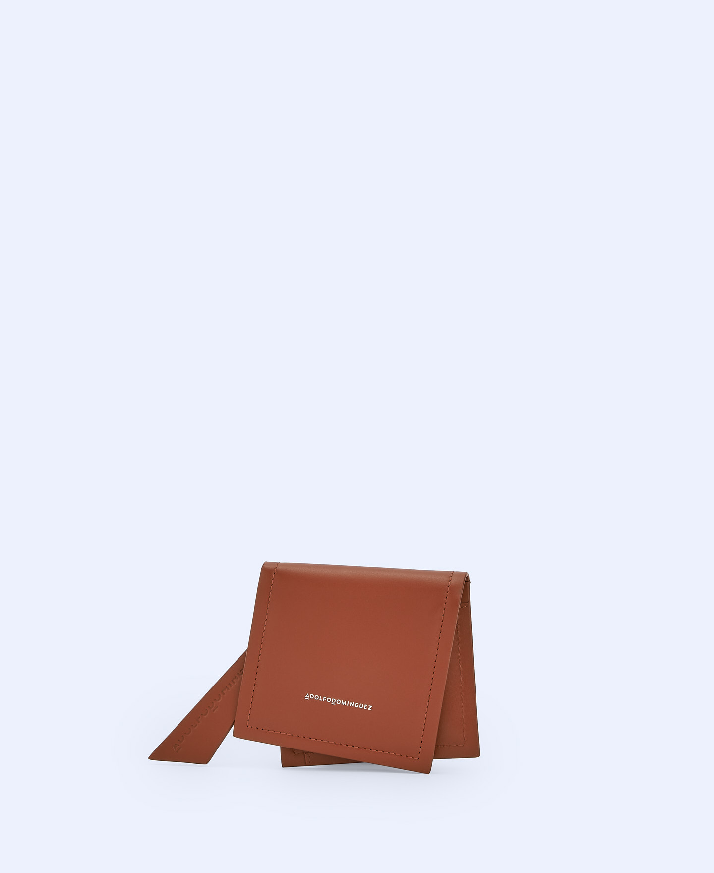 Asymmetric leather wallet image number 0