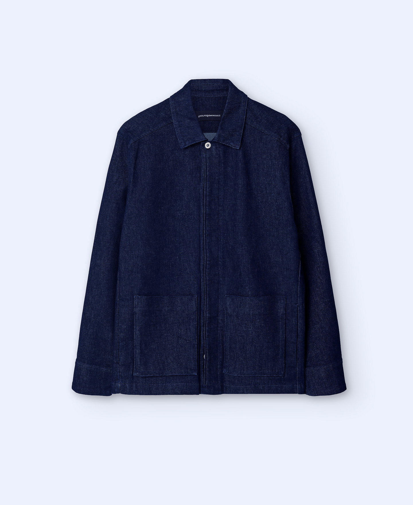 Stretch cotton denim jacket image number 6