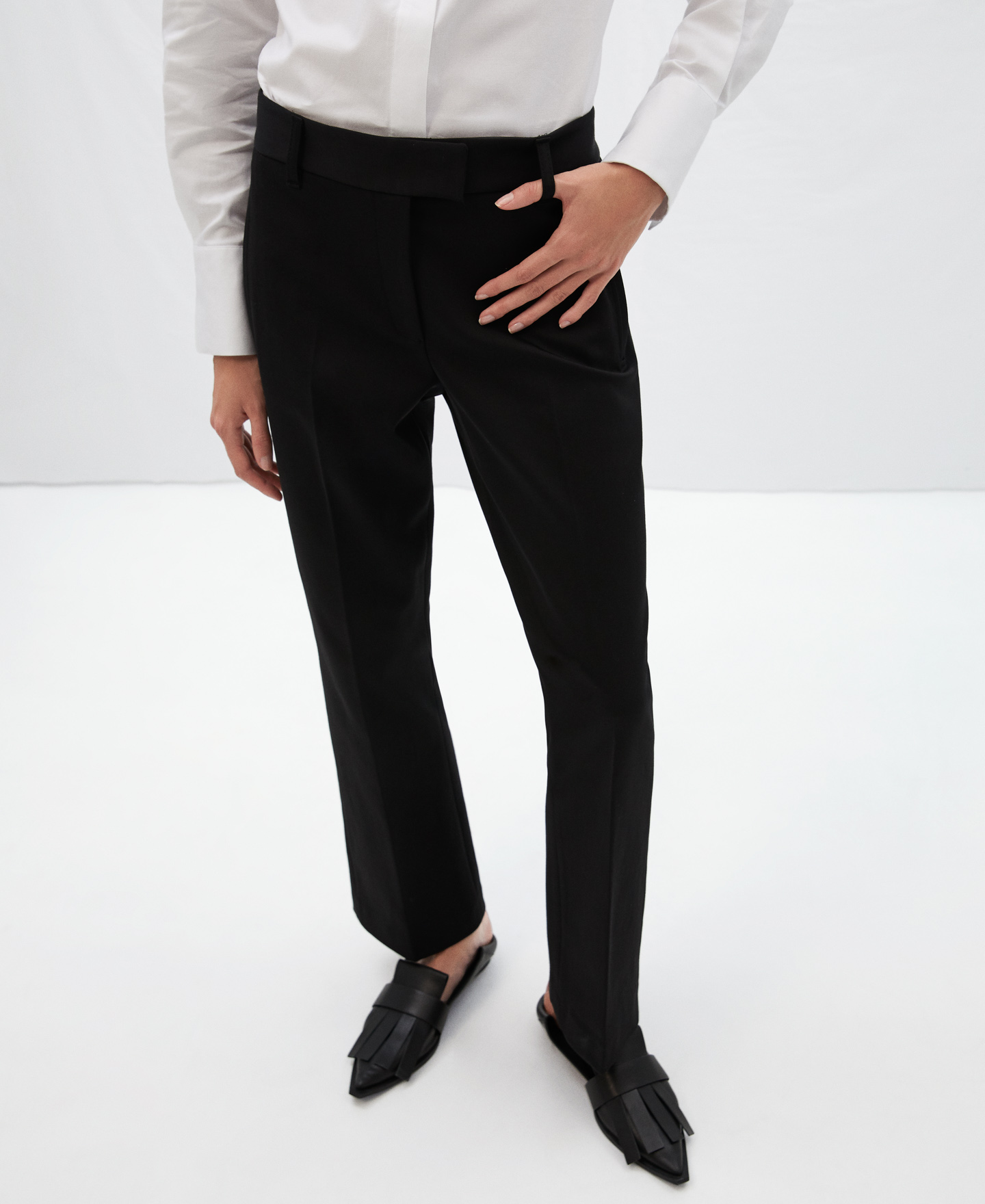 Mini flare trousers image number 0