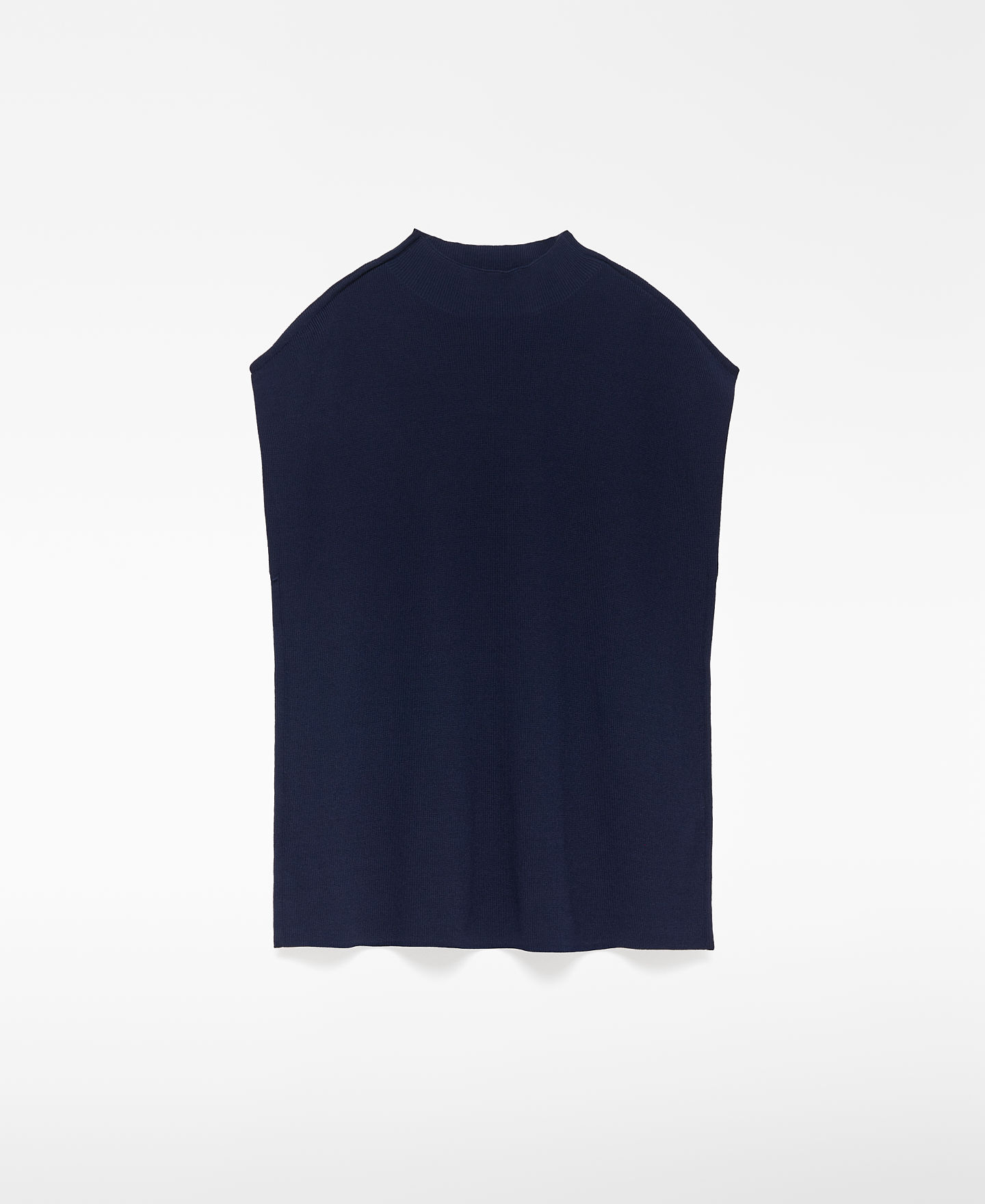Pull à manches courtes en maille pour femme image number 4