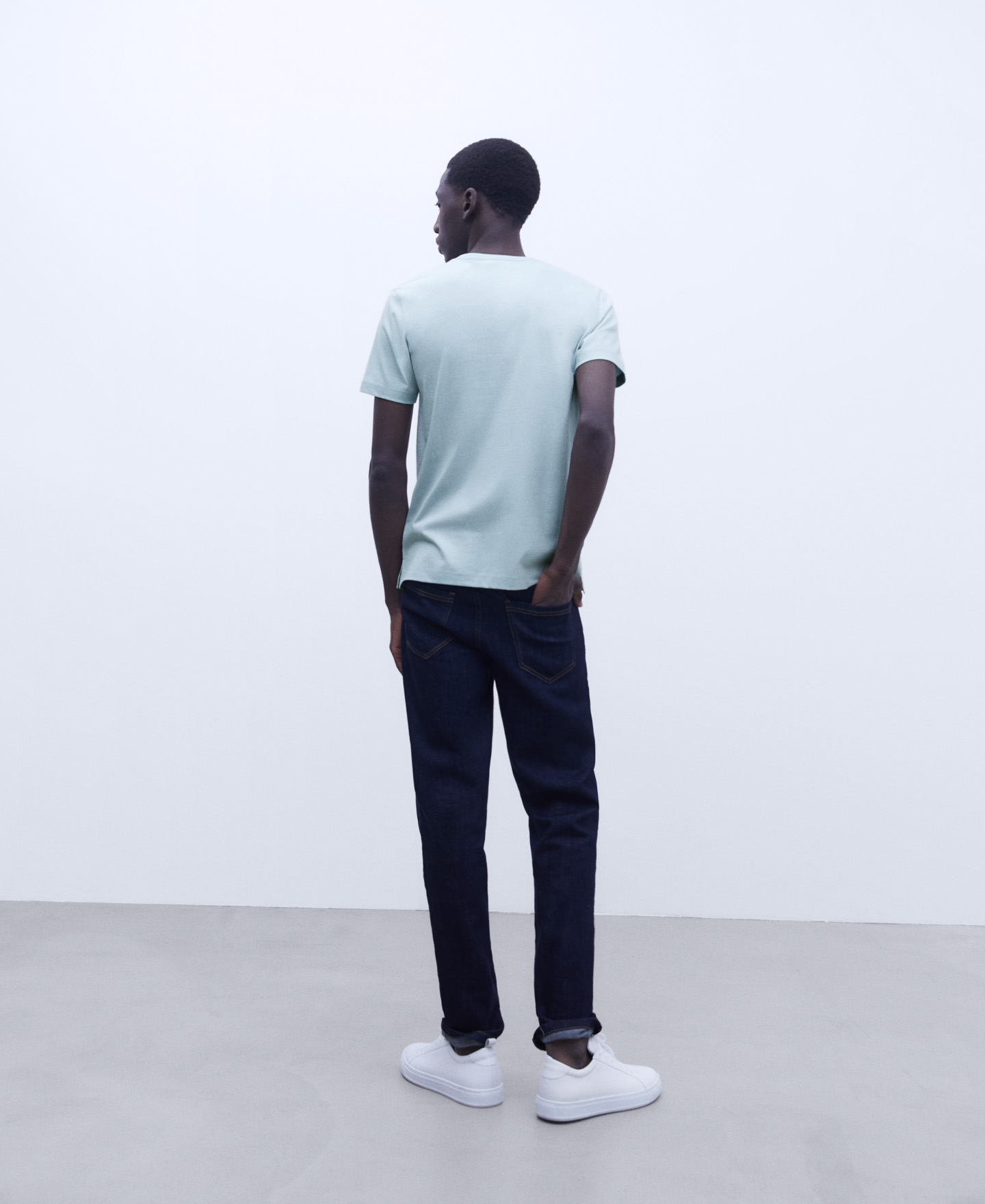 Mercerised cotton T-shirt image number 2