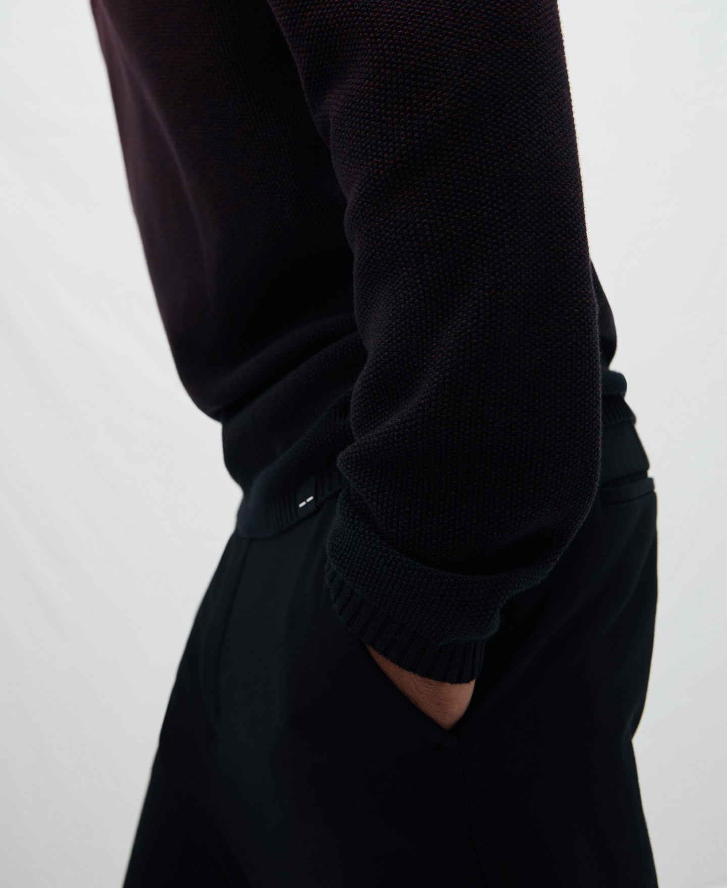 Gradient organic cotton sweater image number 3