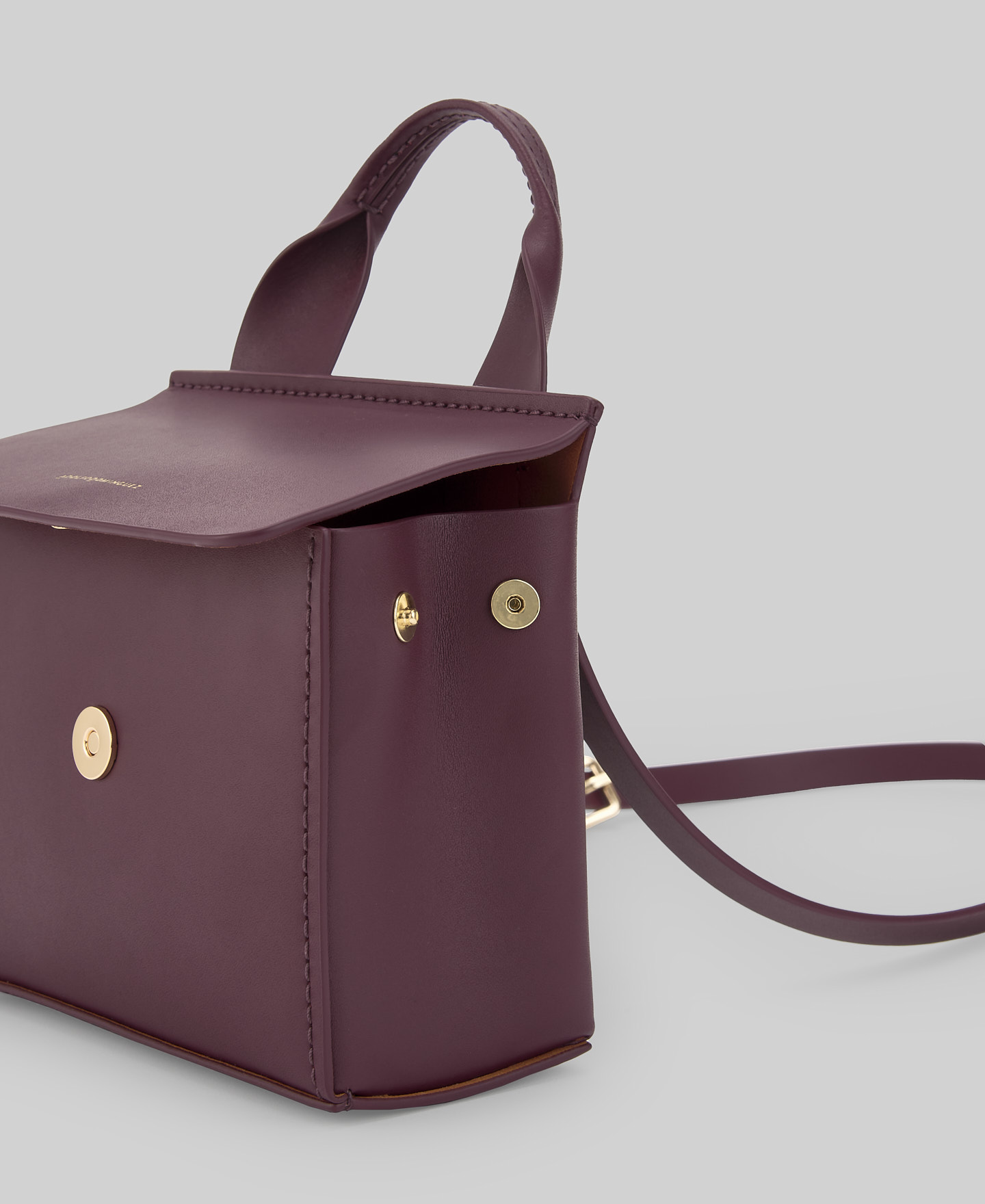 Responsible leather small Mica bag woman image number 2