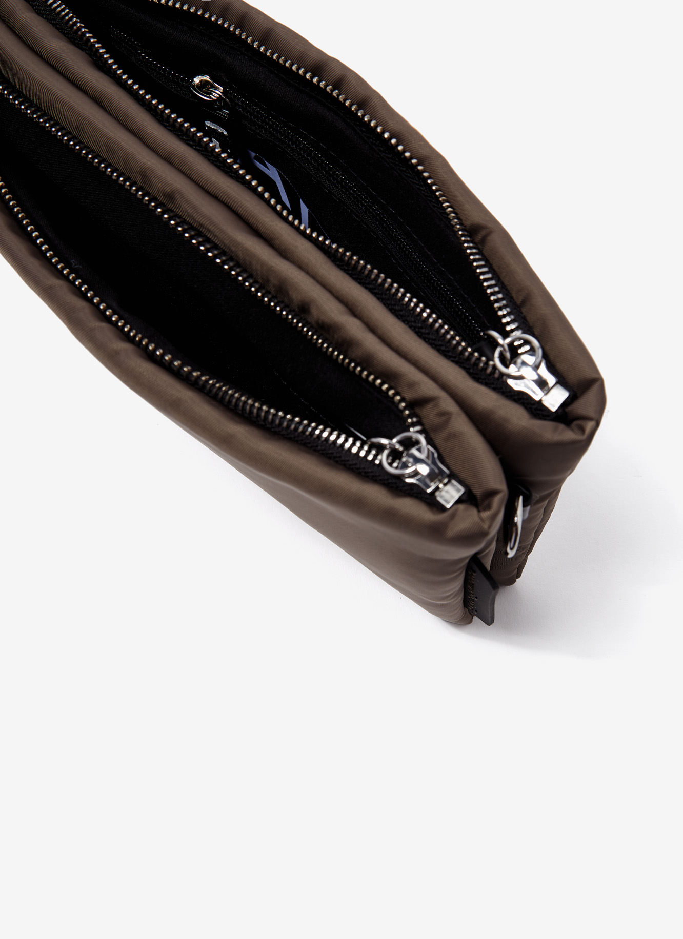 Technical nylon padded crossbody bag image number 2