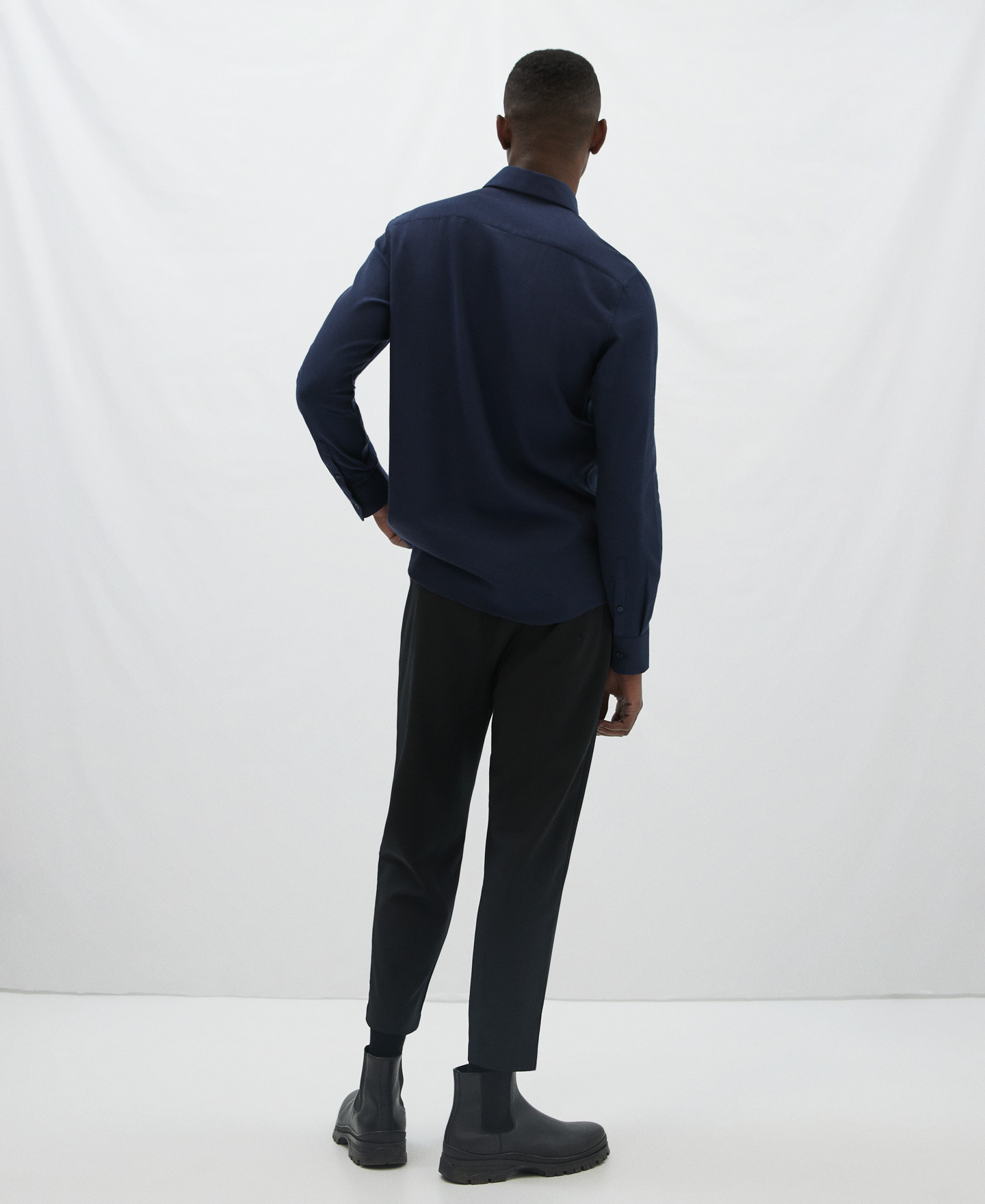 Cotton twill shirt image number 2