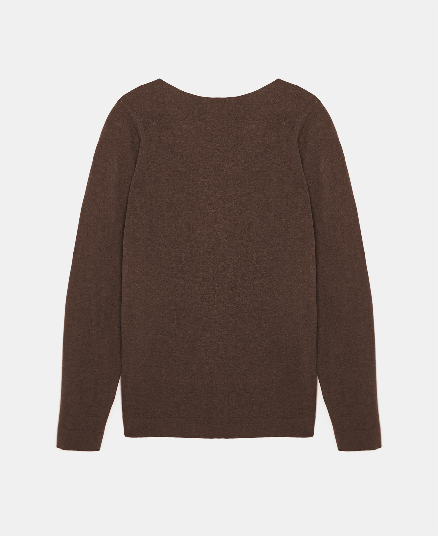 Merino wool and cotton cardigan image number 5