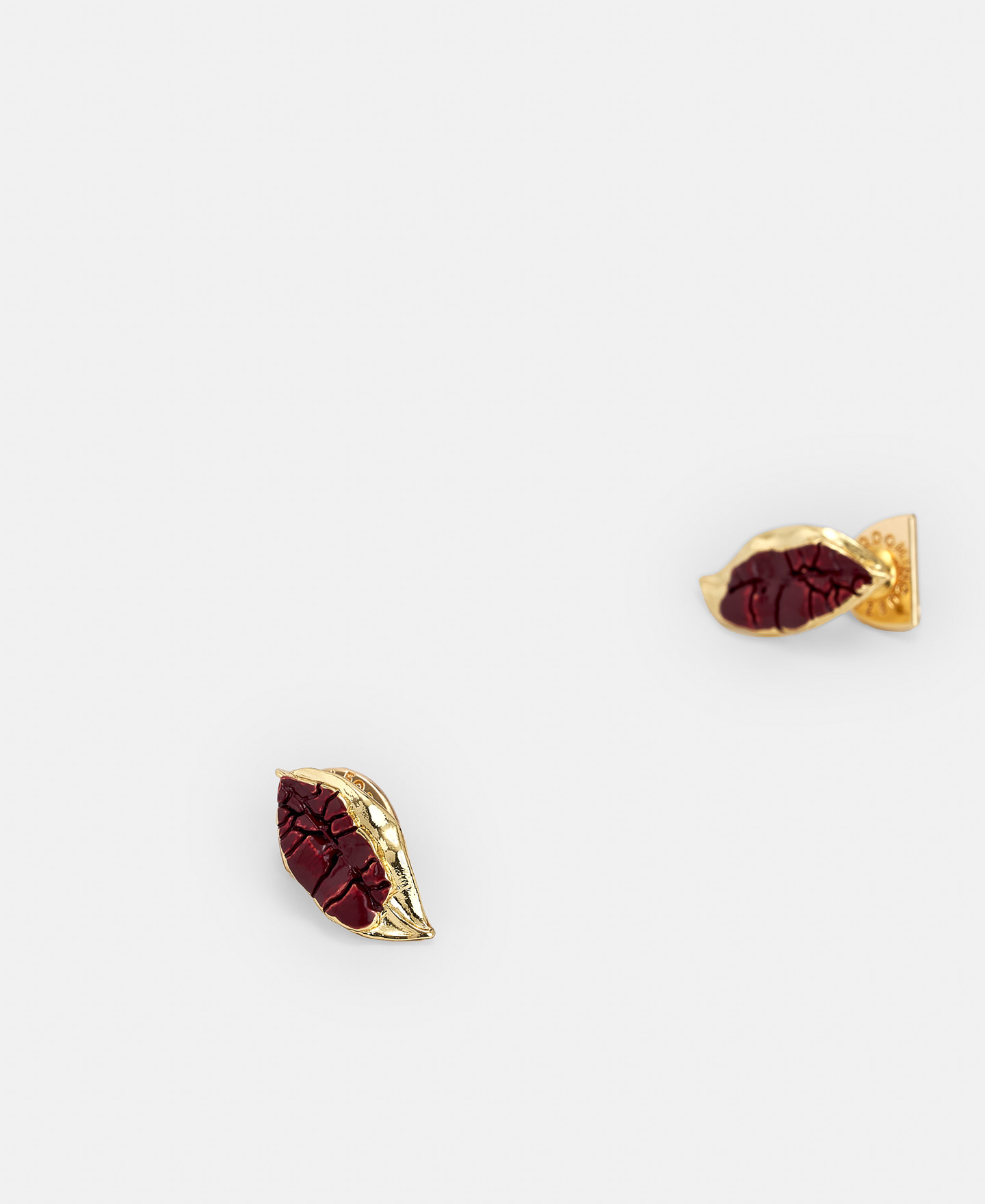 Pendientes hoja en zinc image number 2