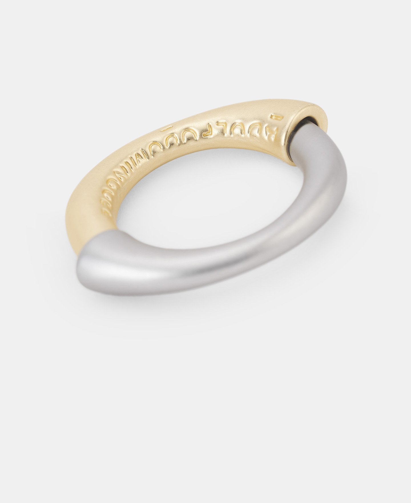 Matte double piece ring image number 2