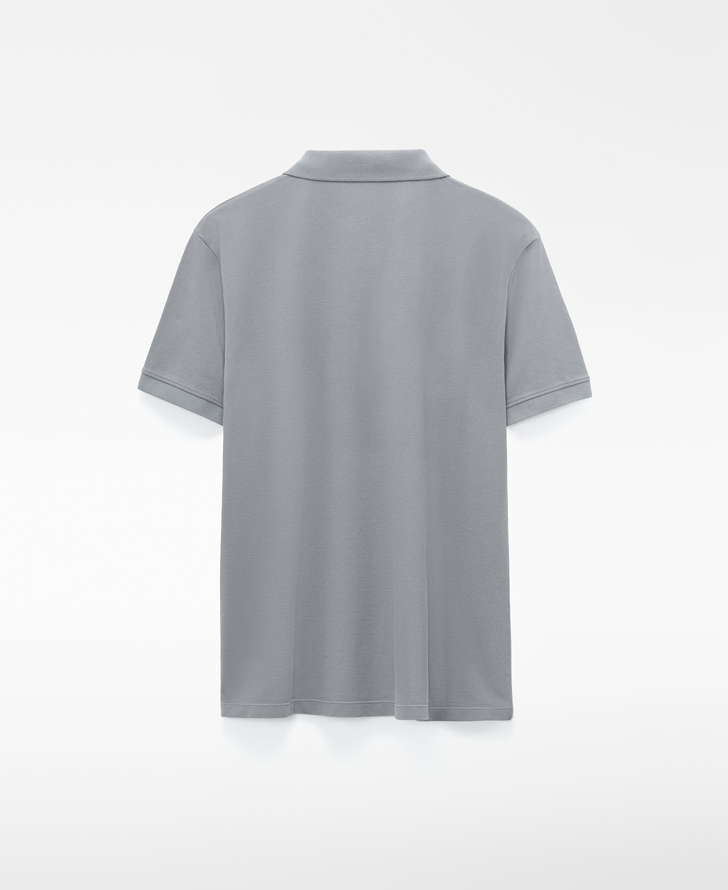 Polo coupe classique en piqu&eacute; de coton biologique image number 1