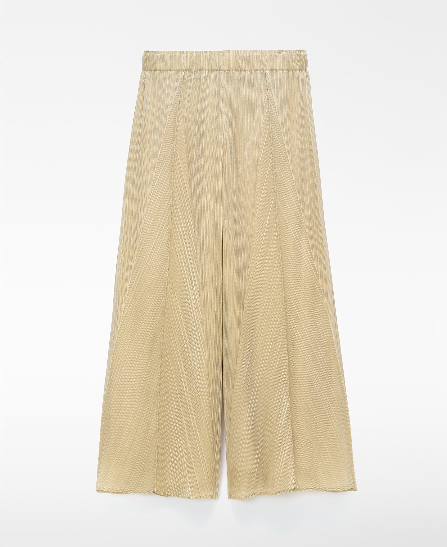 Crinkle palazzo trousers image number 4