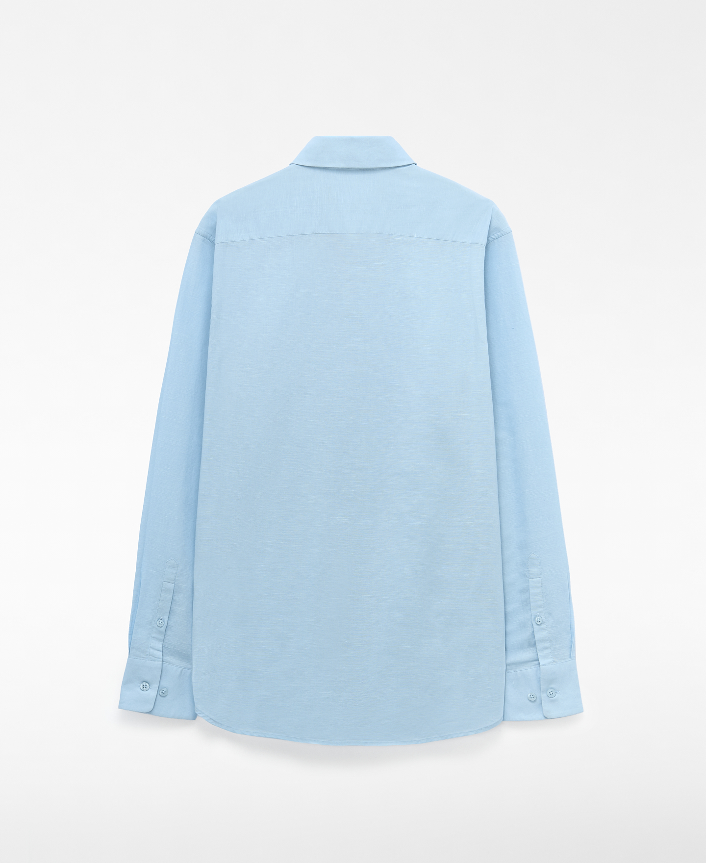 Linen and cotton regular fit shirt image number 1