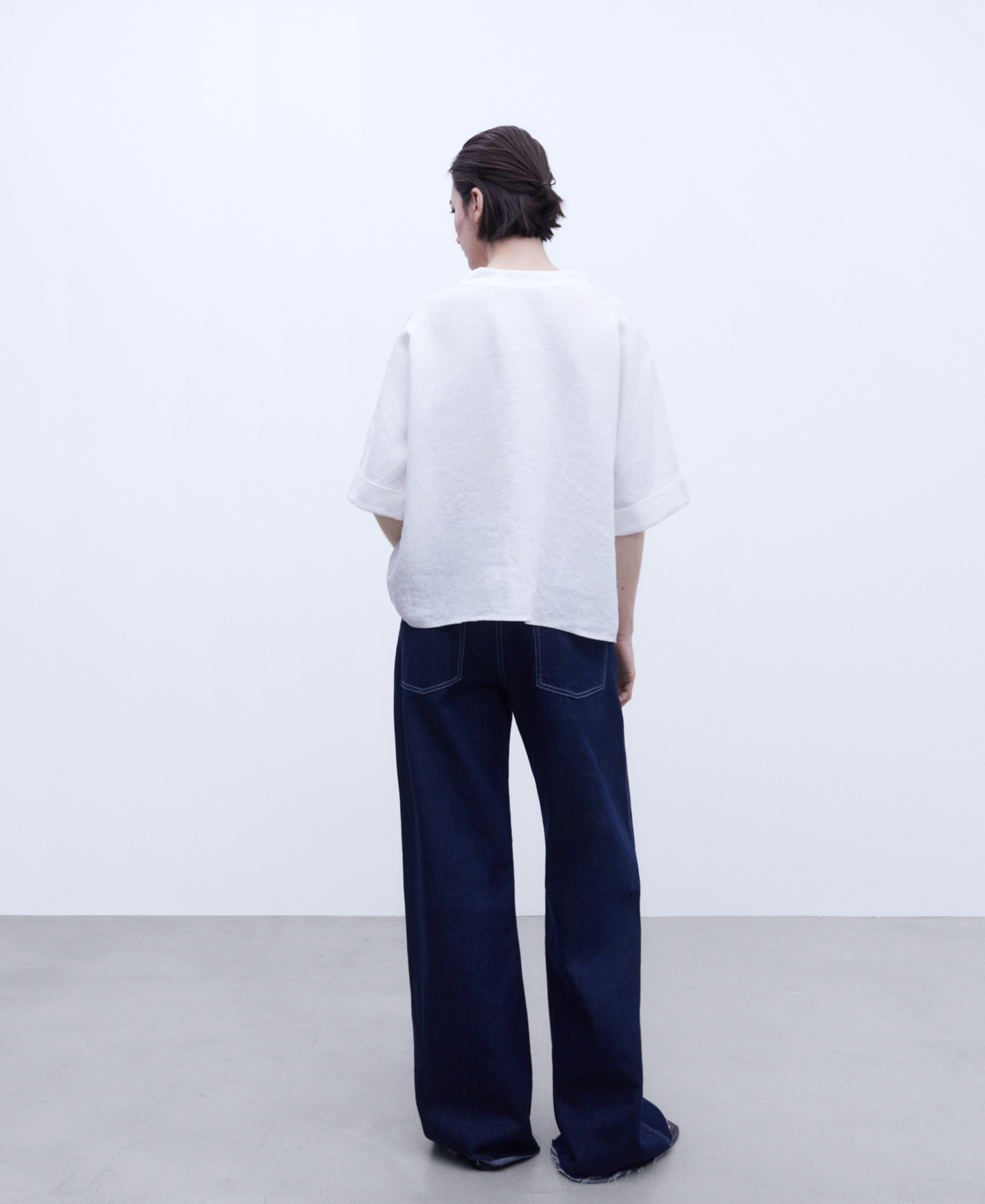 Camisa en lino europeo image number 2