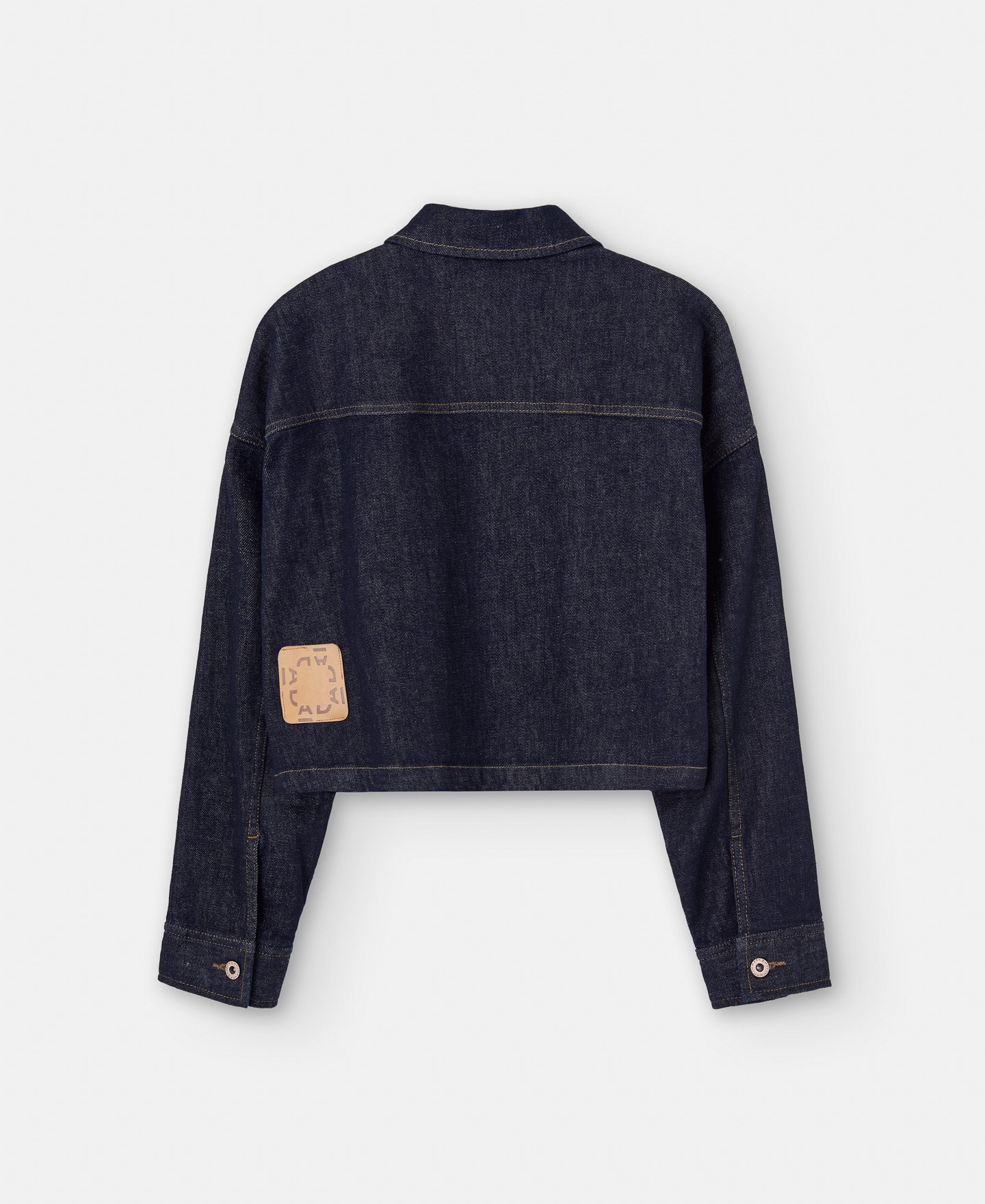 Denim jacket in recycled material image number 5