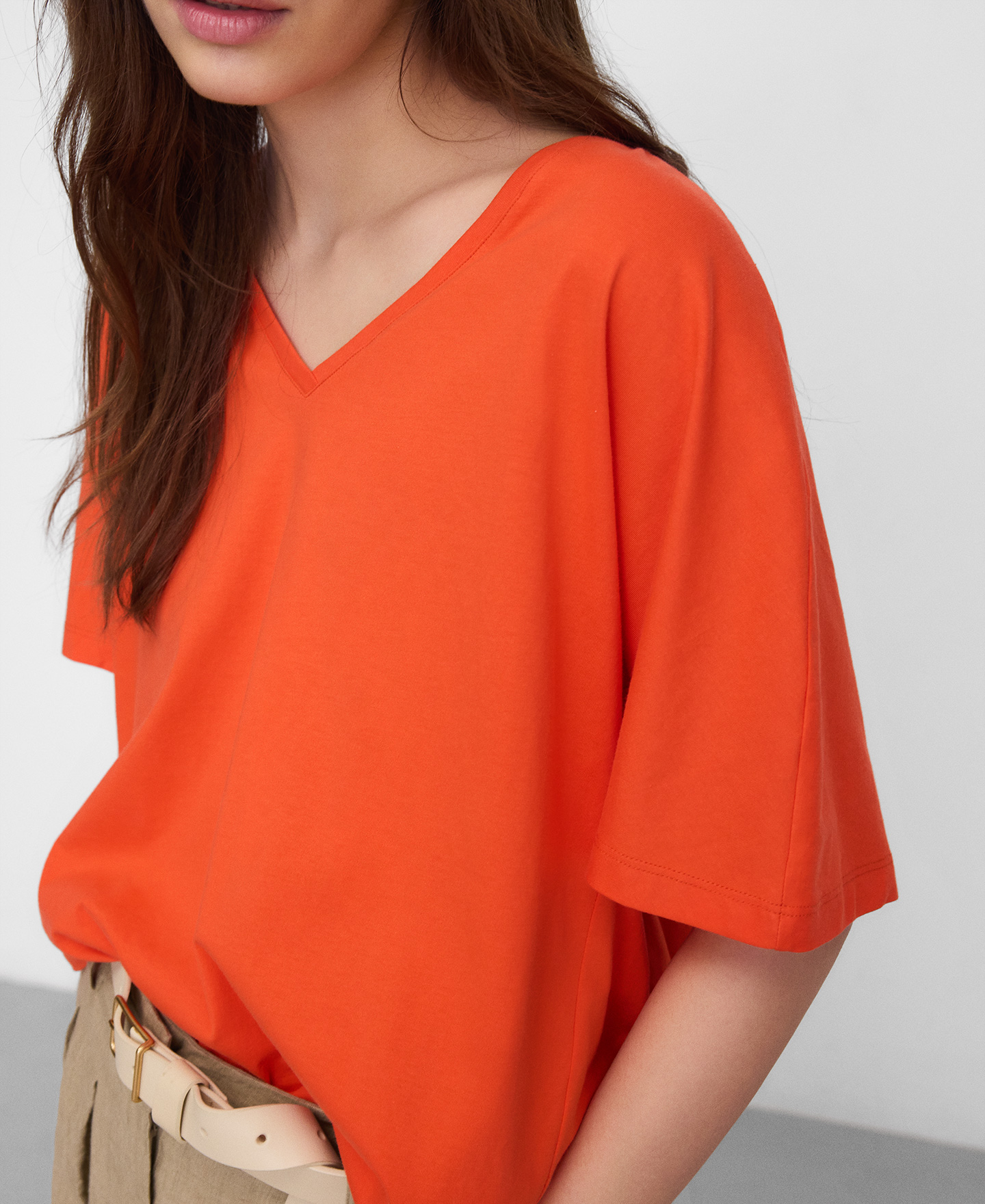 PYRATEX&reg; Spanish Cotton A-line T-shirt image number 3