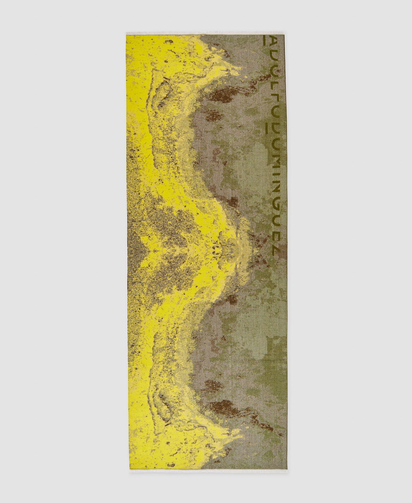 Jacquardized print scarf image number 0