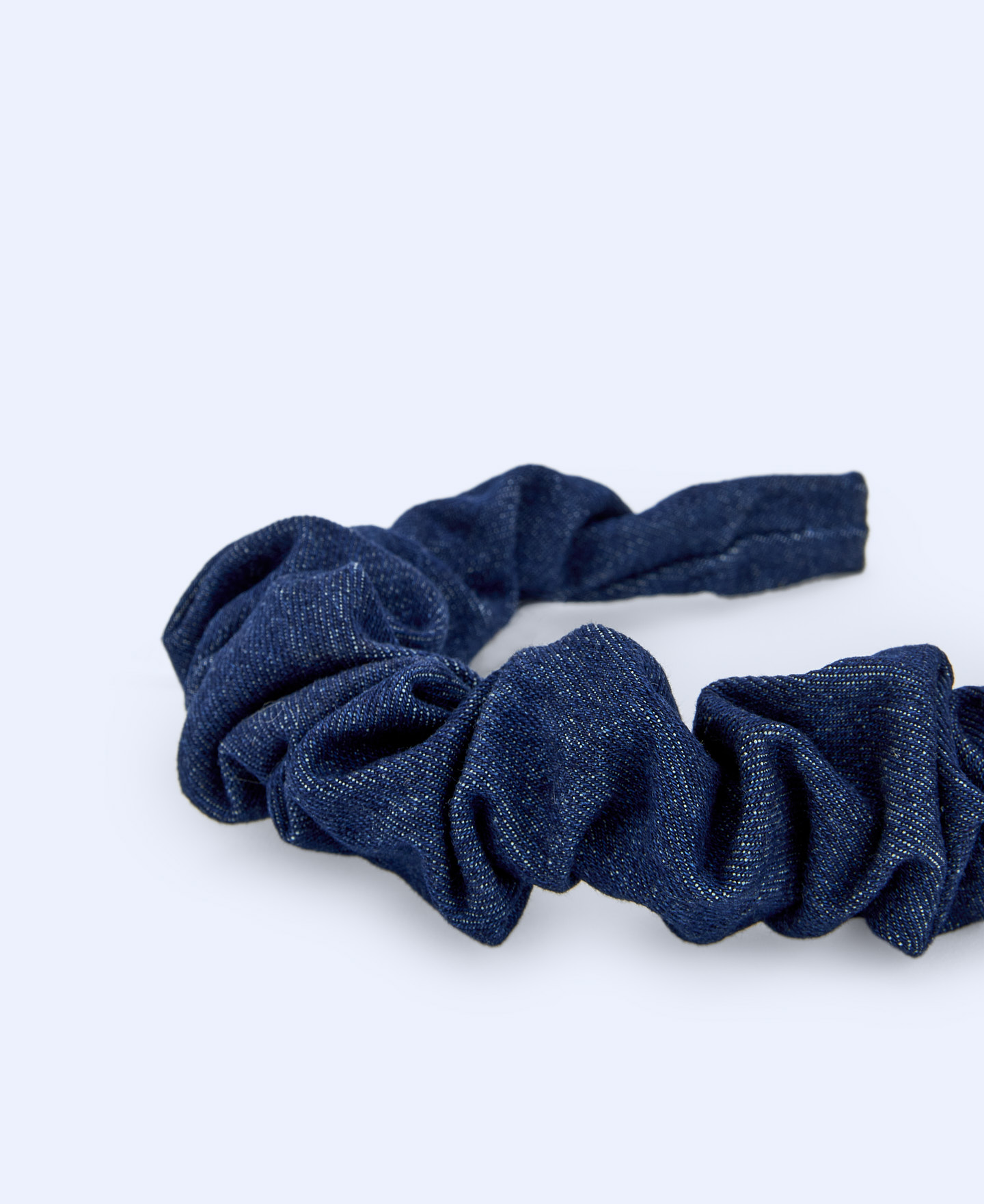Denim hairband image number 1