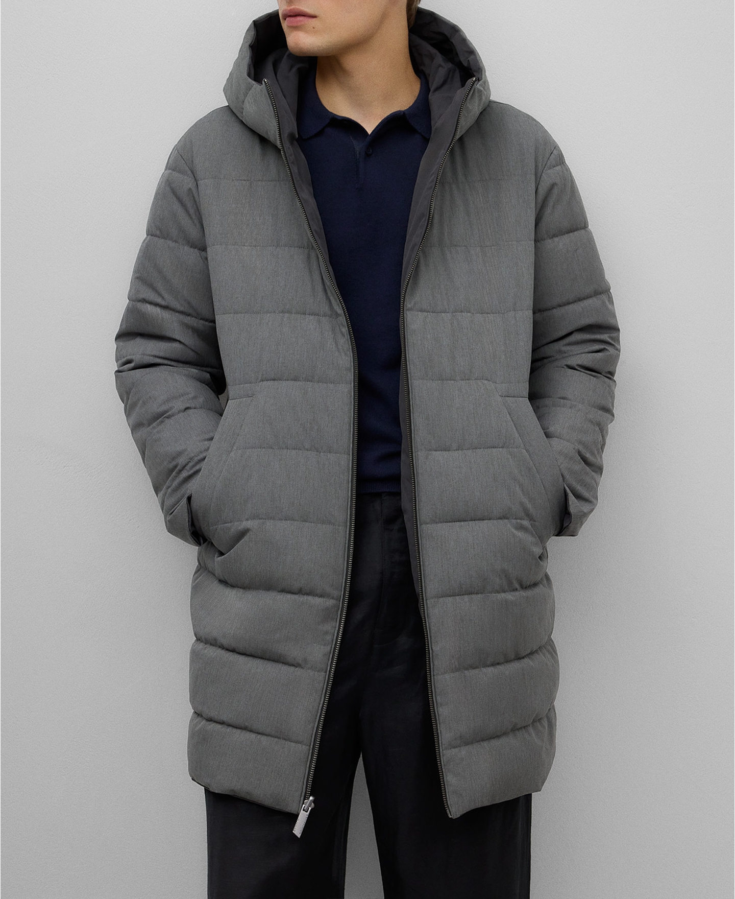 Reversible padded jacket man image number 0