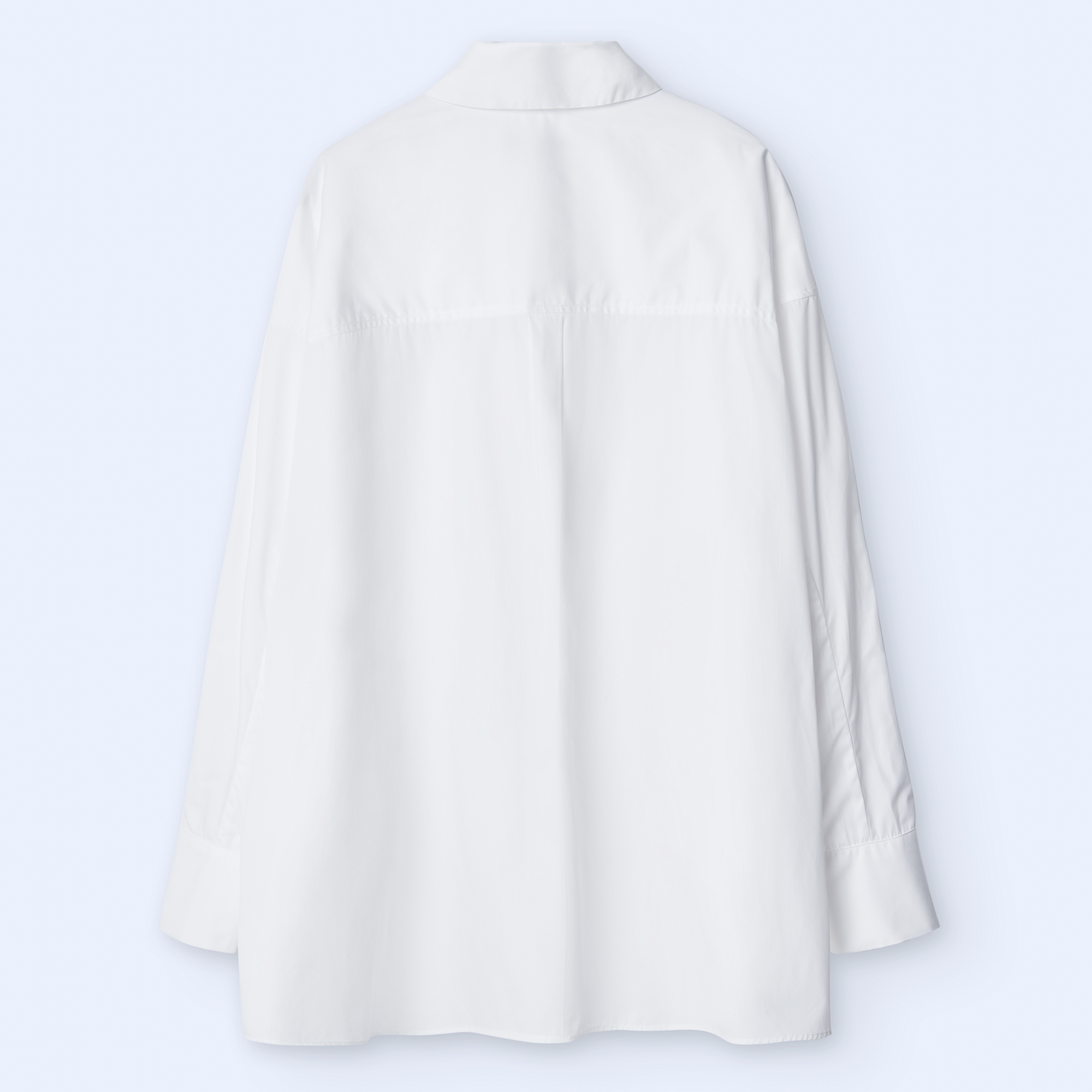 Oversize cotton shirt image number 1