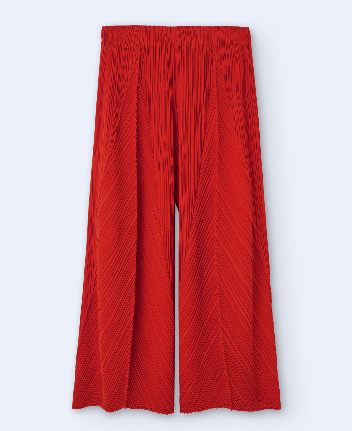 Crinkle loose trousers image number 5