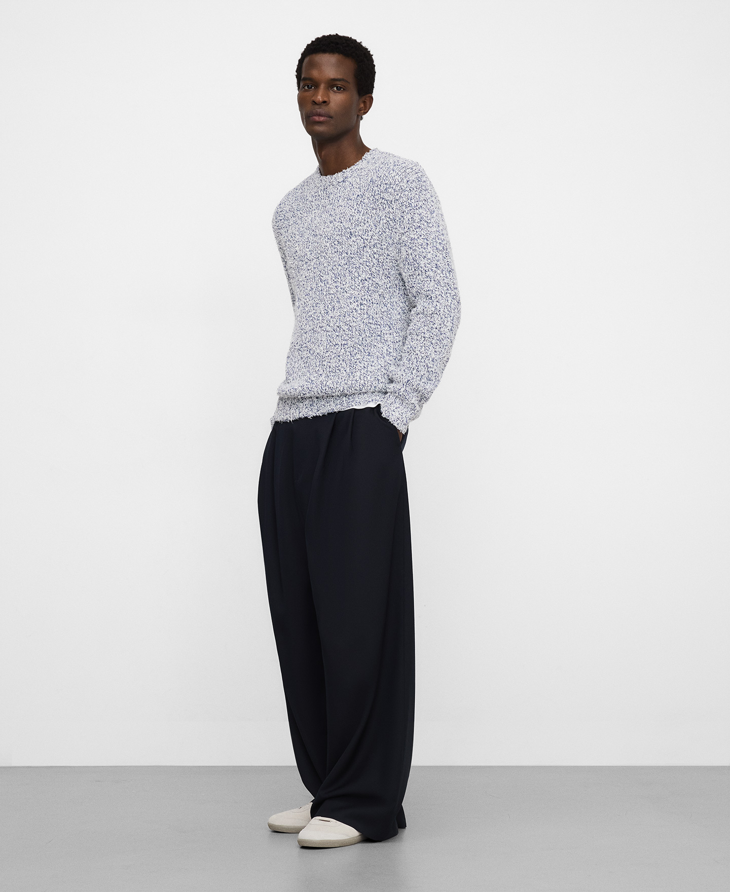 Jersey punto melange textura image number 1