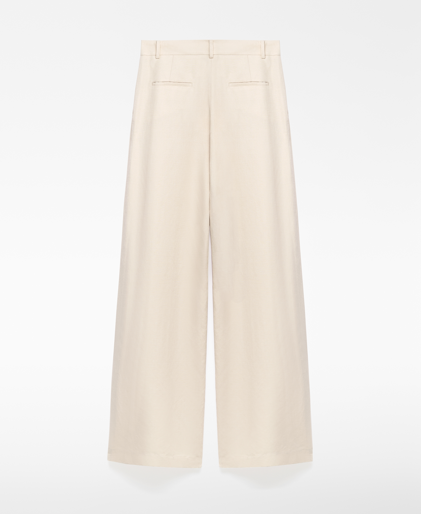 European linen blend trousers woman image number 5