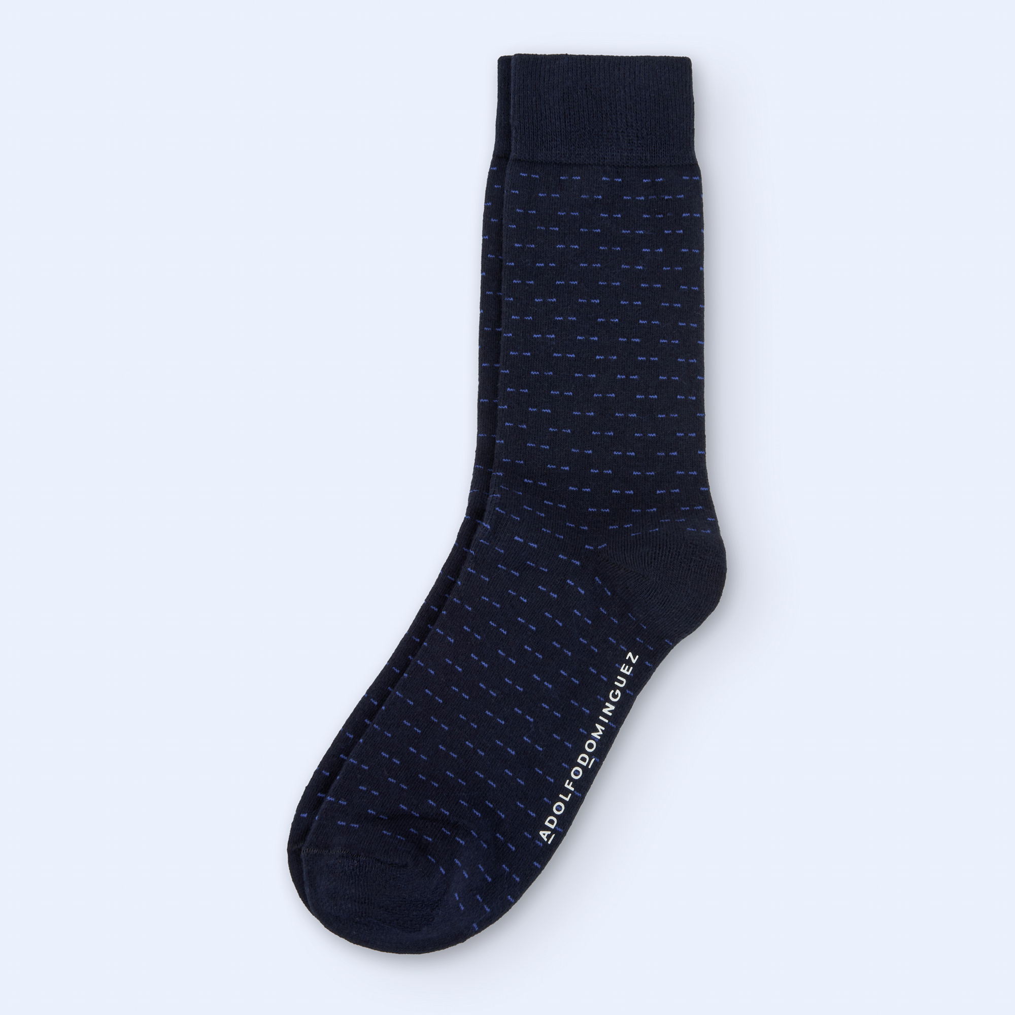 Broken lines print sock image number 1