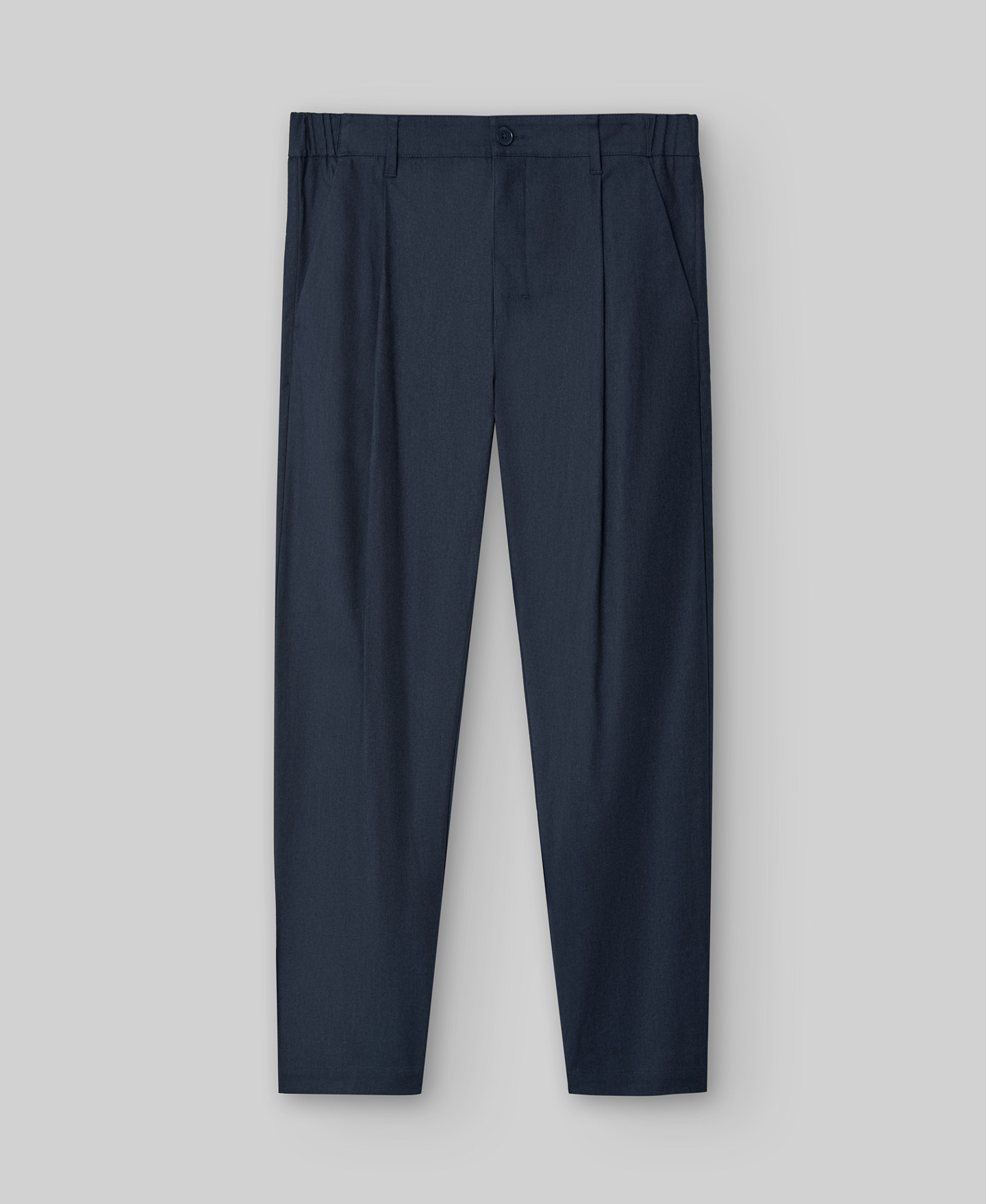 Organic cotton twill chino trousers man image number 4