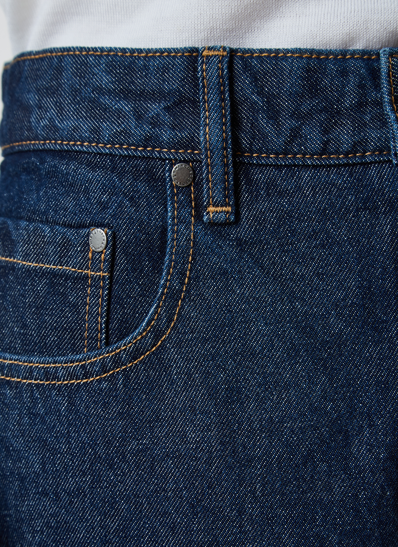 Denim índigo de cinco bolsillos image number 1
