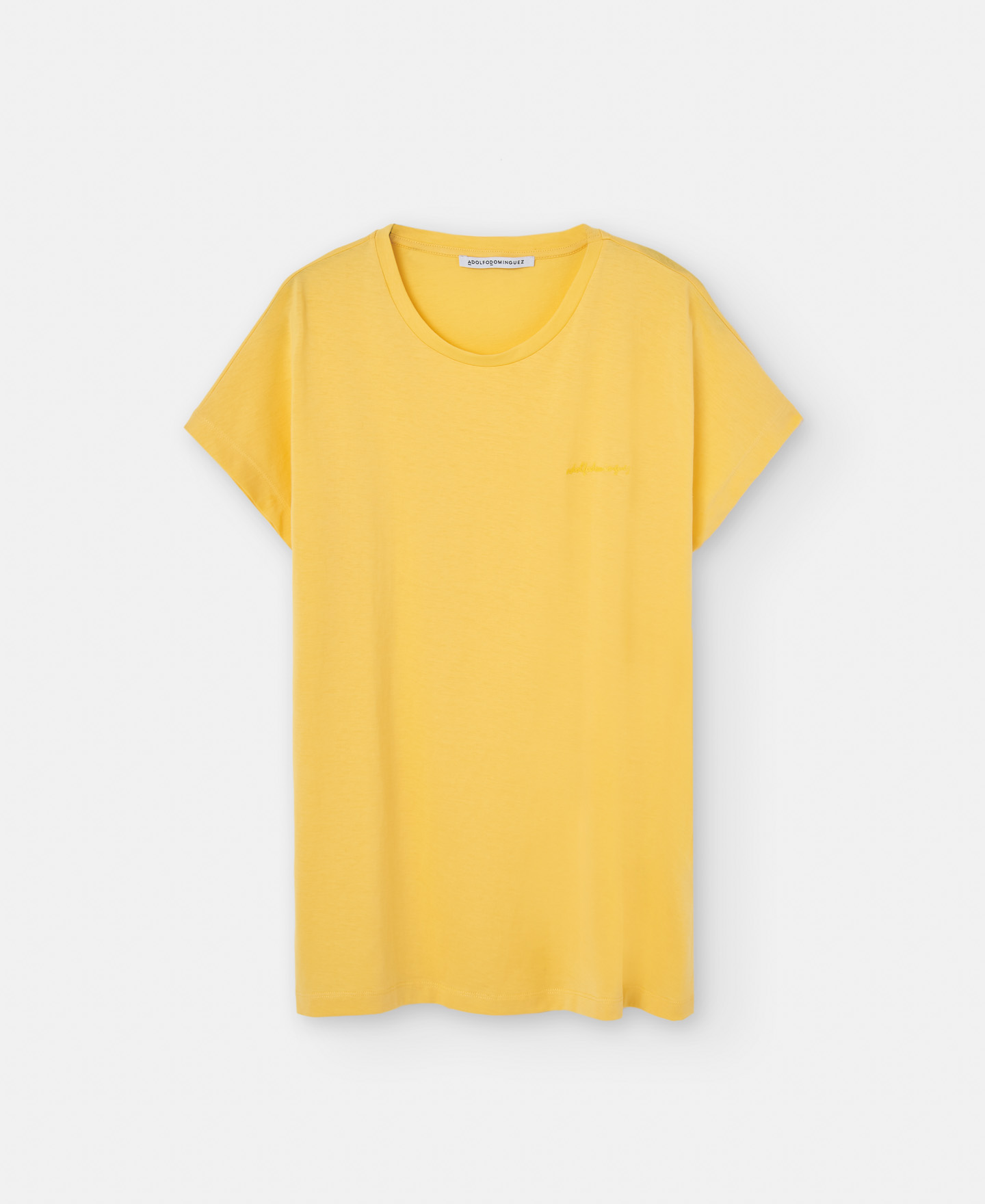 Crew neckline cotton t-shirt image number 0