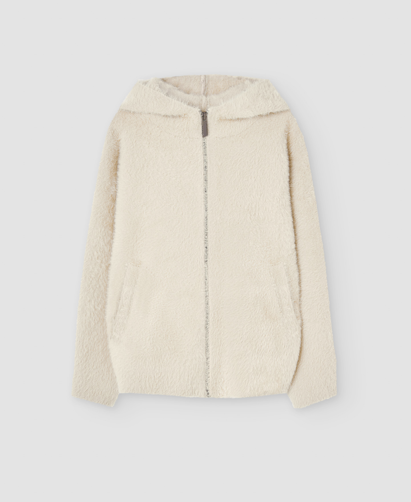 Nylon hooded jacket image number 4