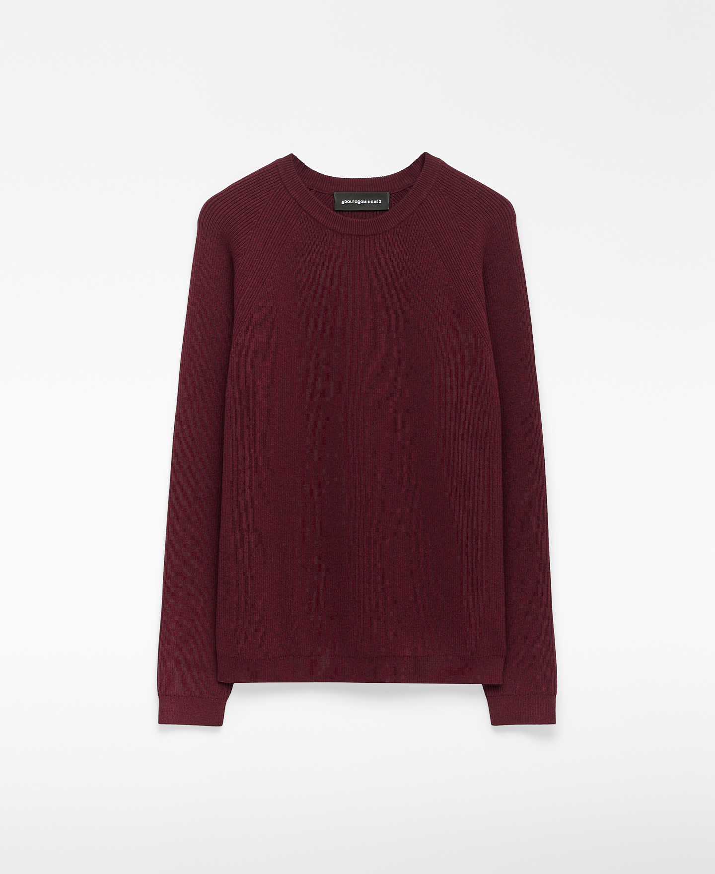 Knit crew collar sweater image number 4