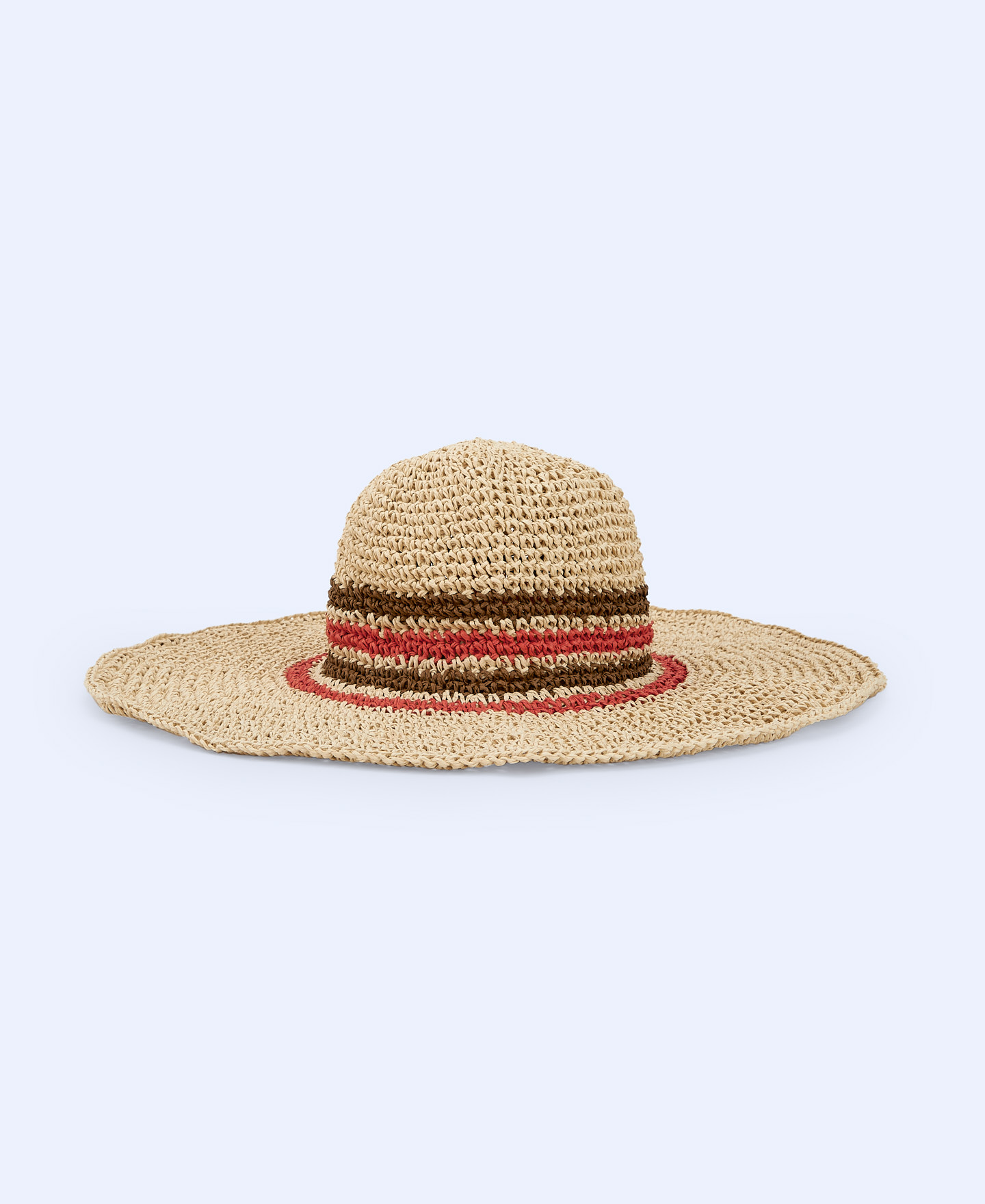 Wide-brimmed pamela in responsible paper image number 0