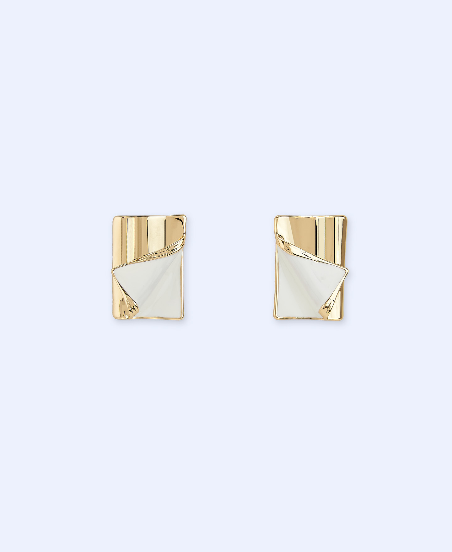 Infraleves zinc and resine earring image number 0