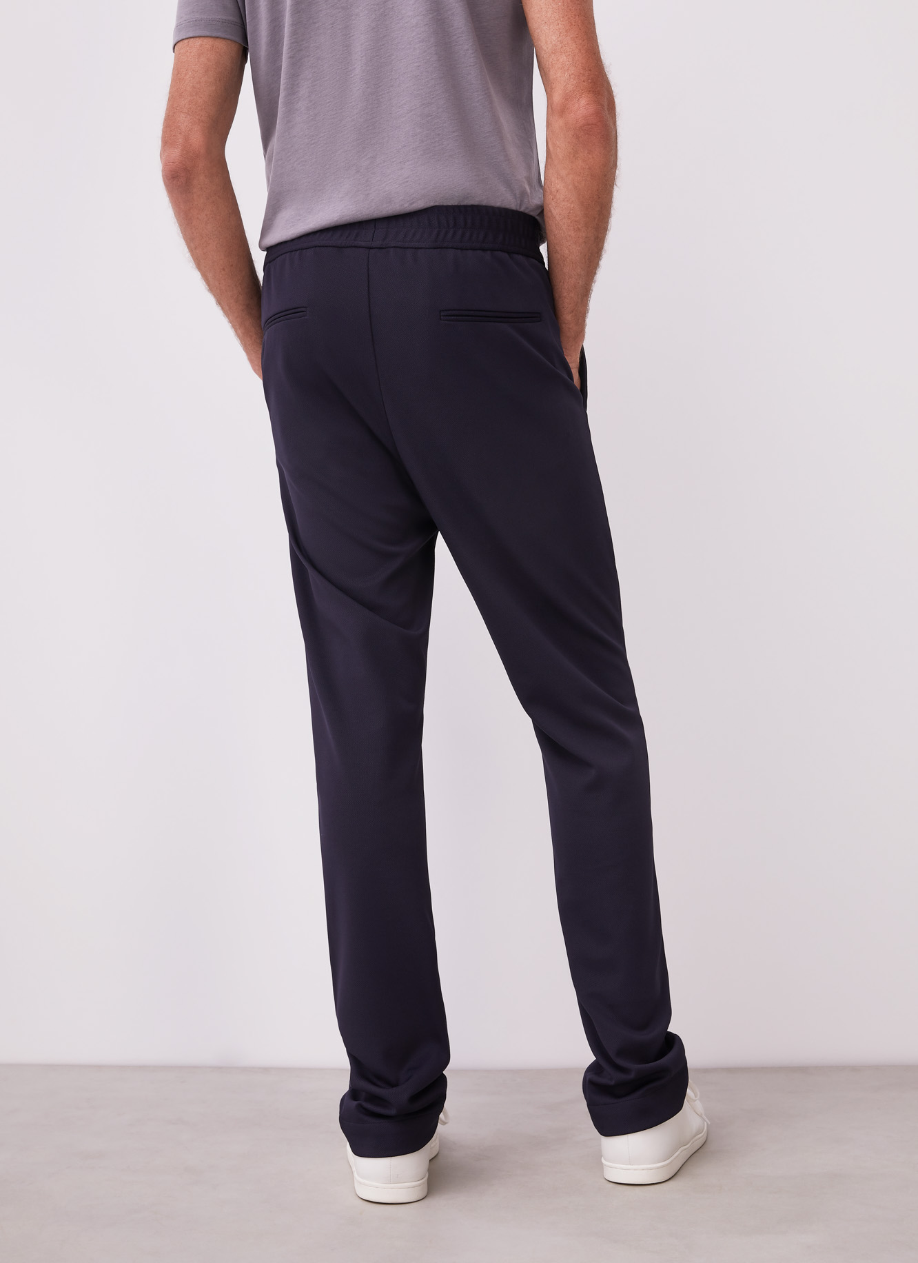 Trousers with elastic waist image number 2