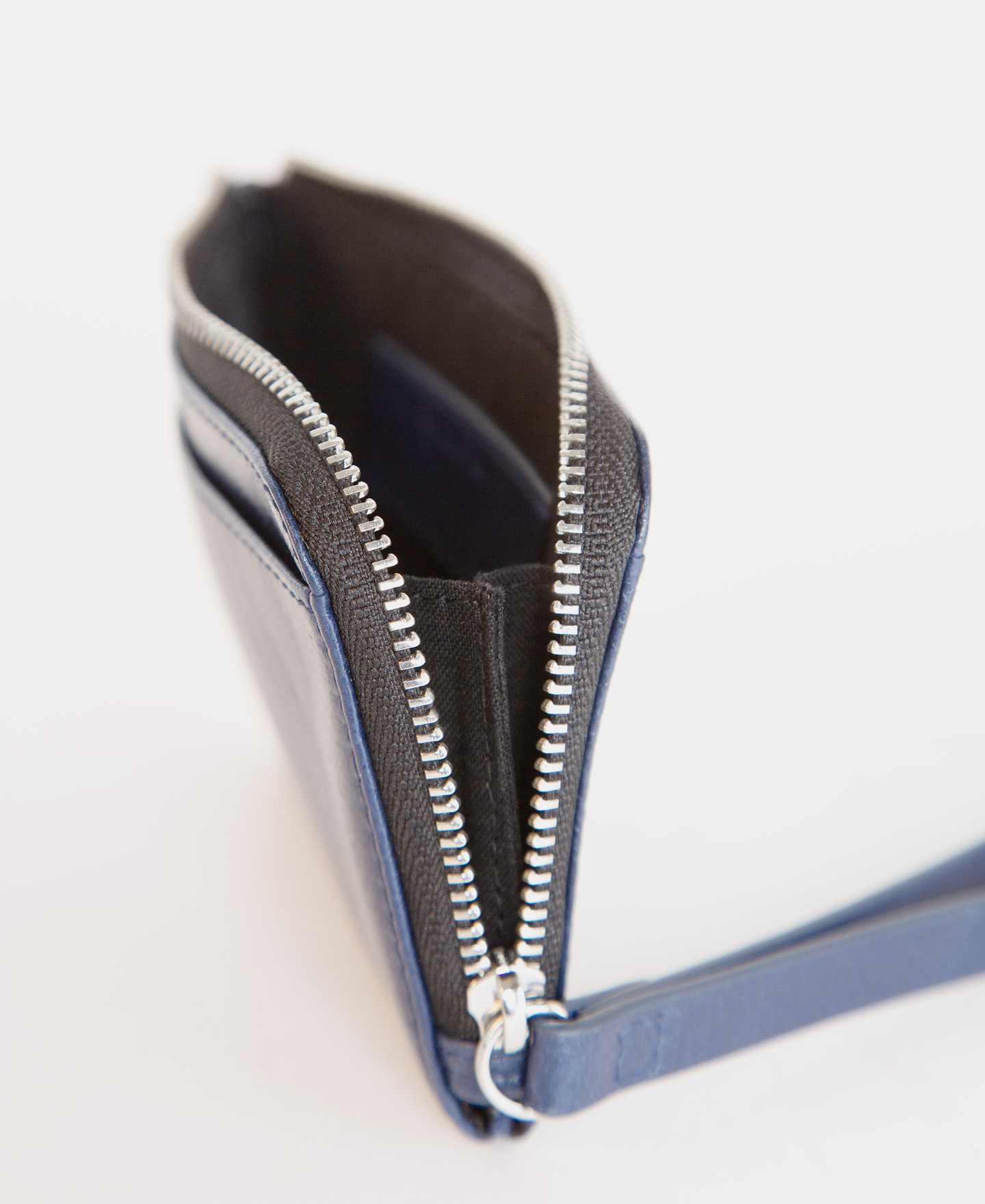 Responsible leather elongated wallet image number 2