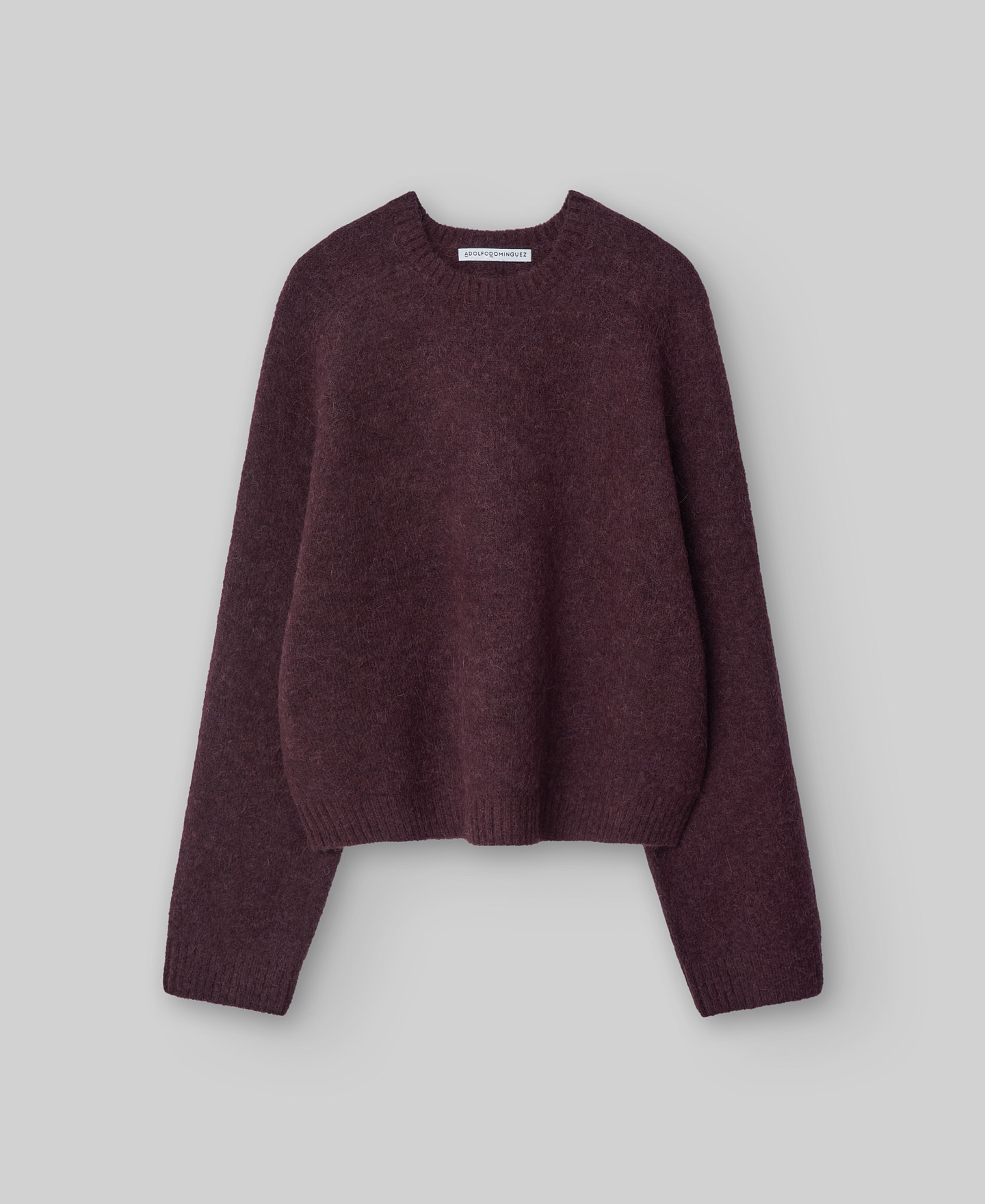 Jersey corto punto con alpaca mujer image number 4