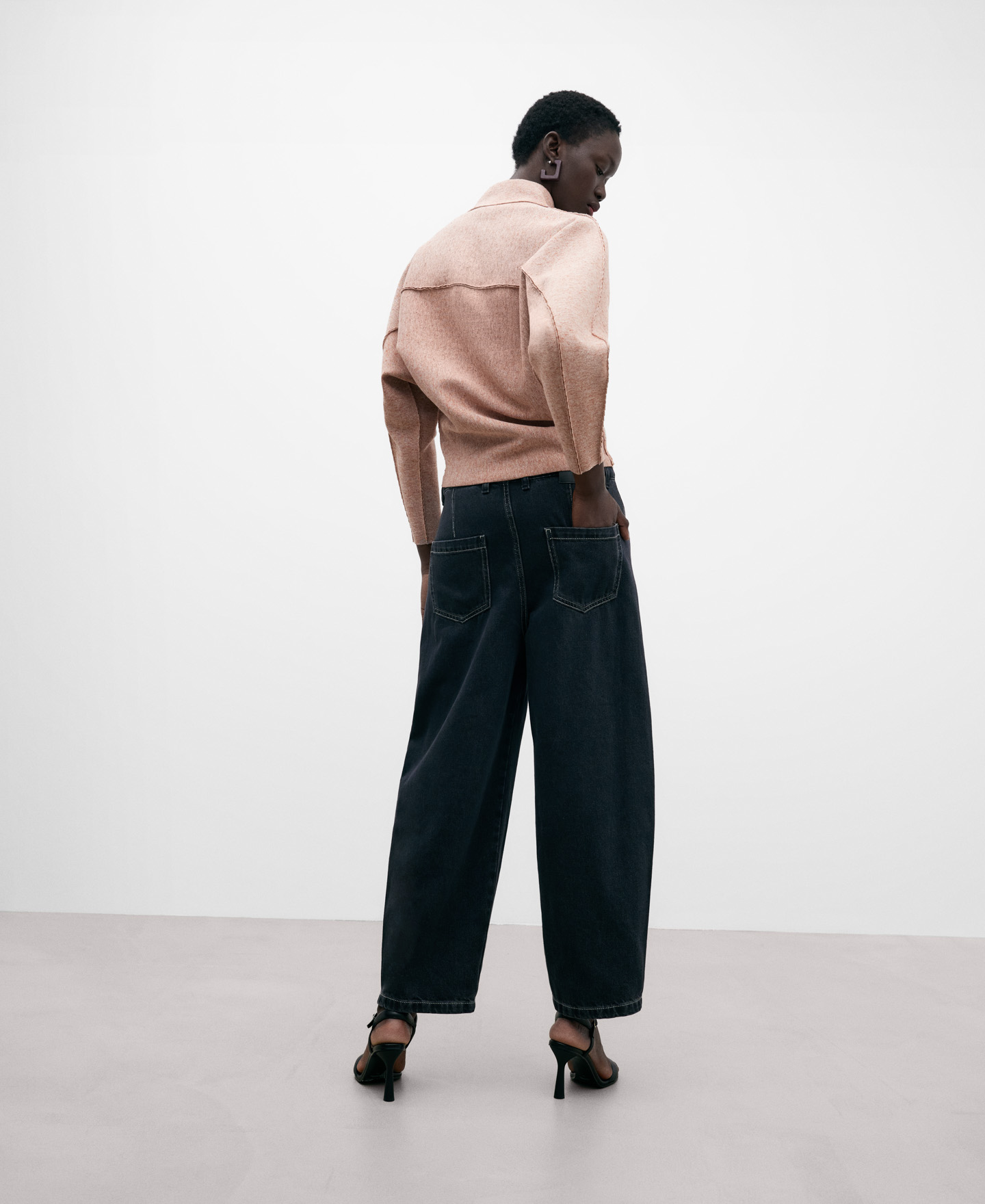 Japanese sleeve rounded jacket image number 2